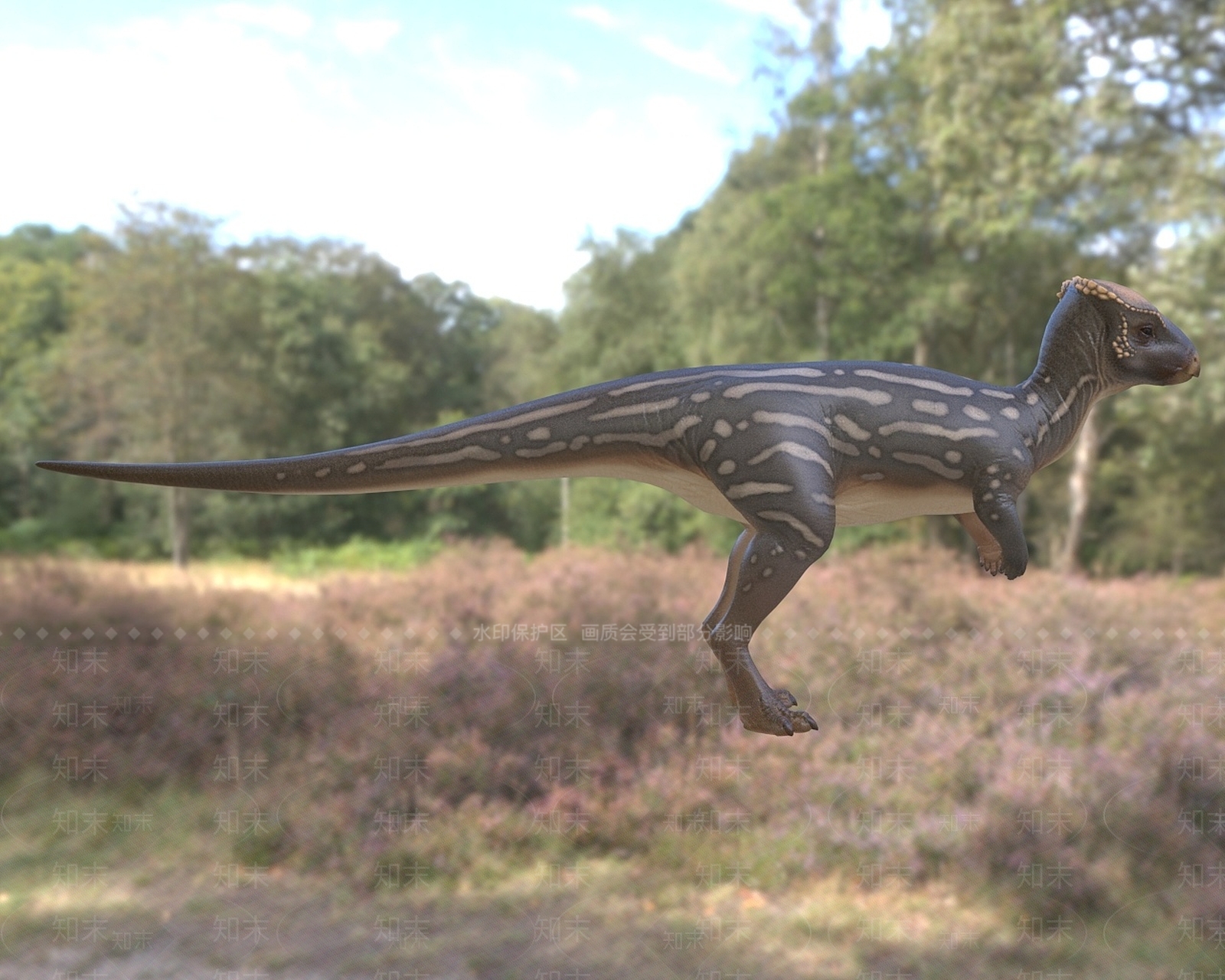 现代爬行类动物3D模型下载【ID:1192149362】
