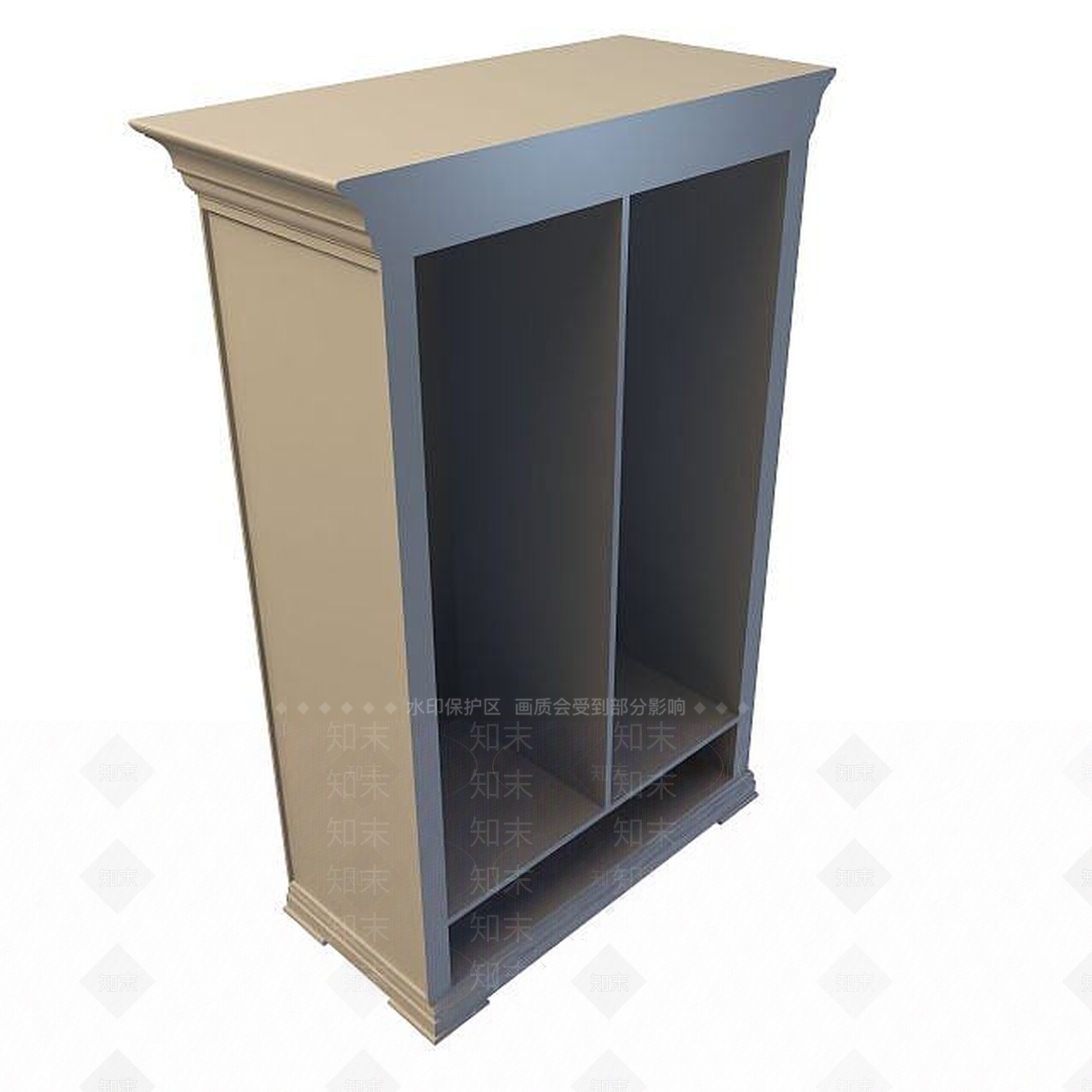 现代衣柜3D模型下载【ID:1199354204】