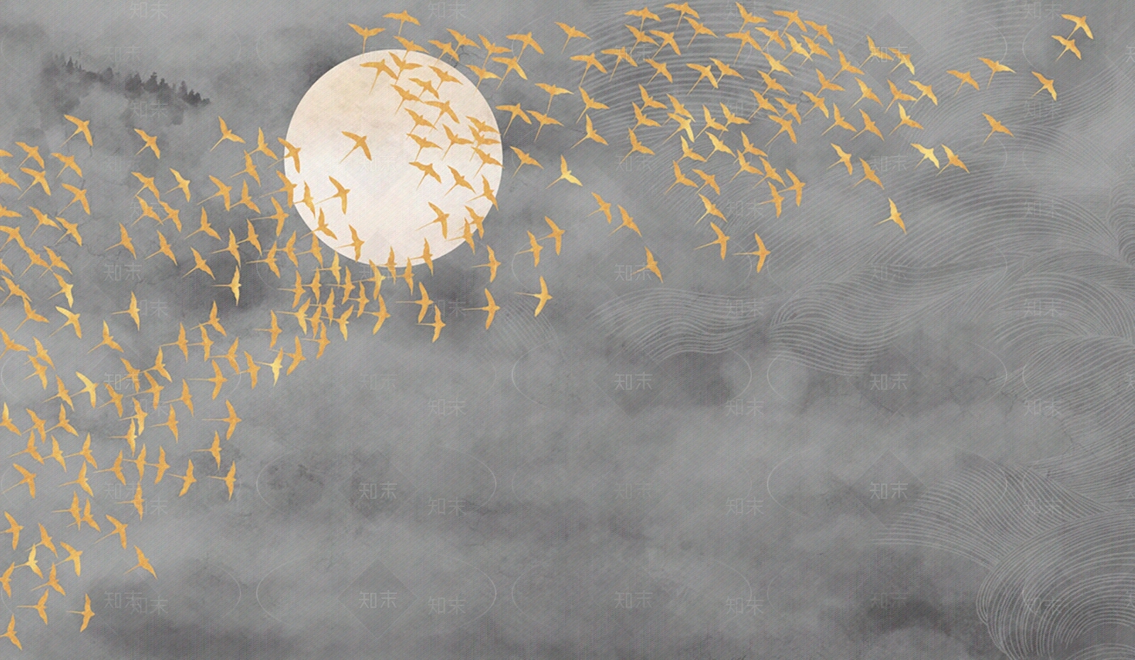 新中式现代其他壁纸贴图下载【ID:1192153371】