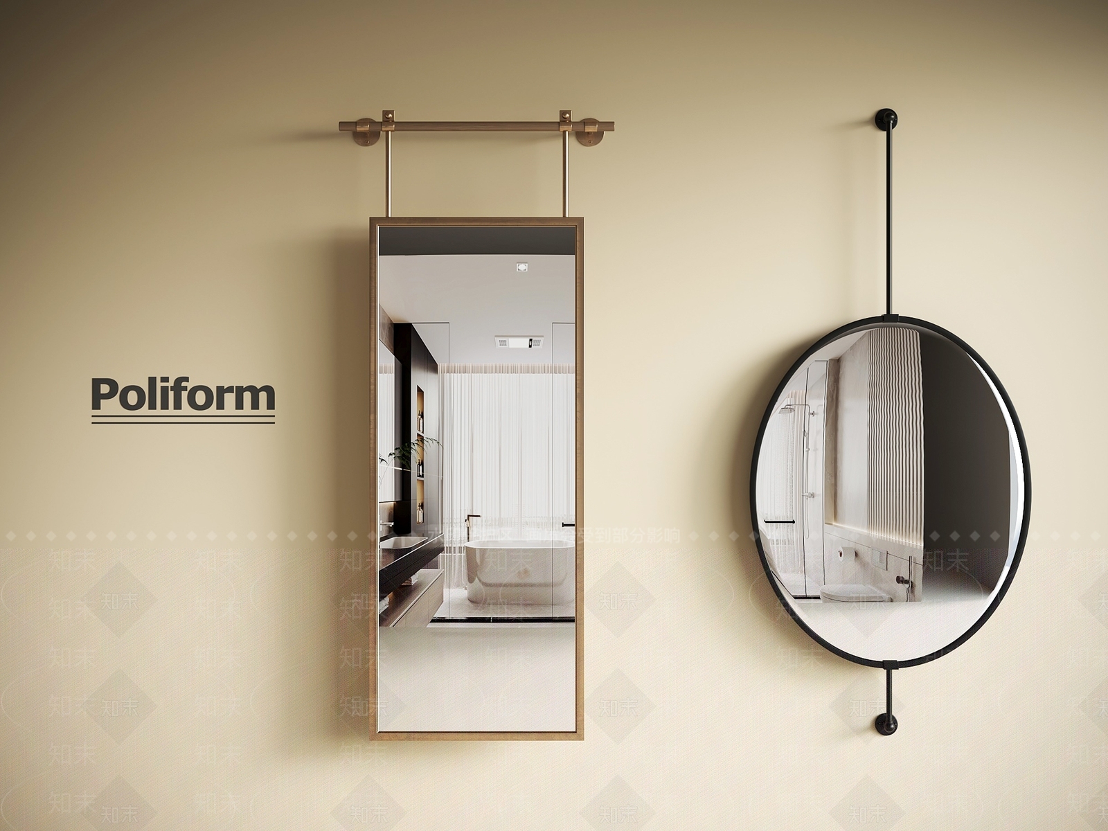 现代镜子SU模型下载【ID:1192153879】