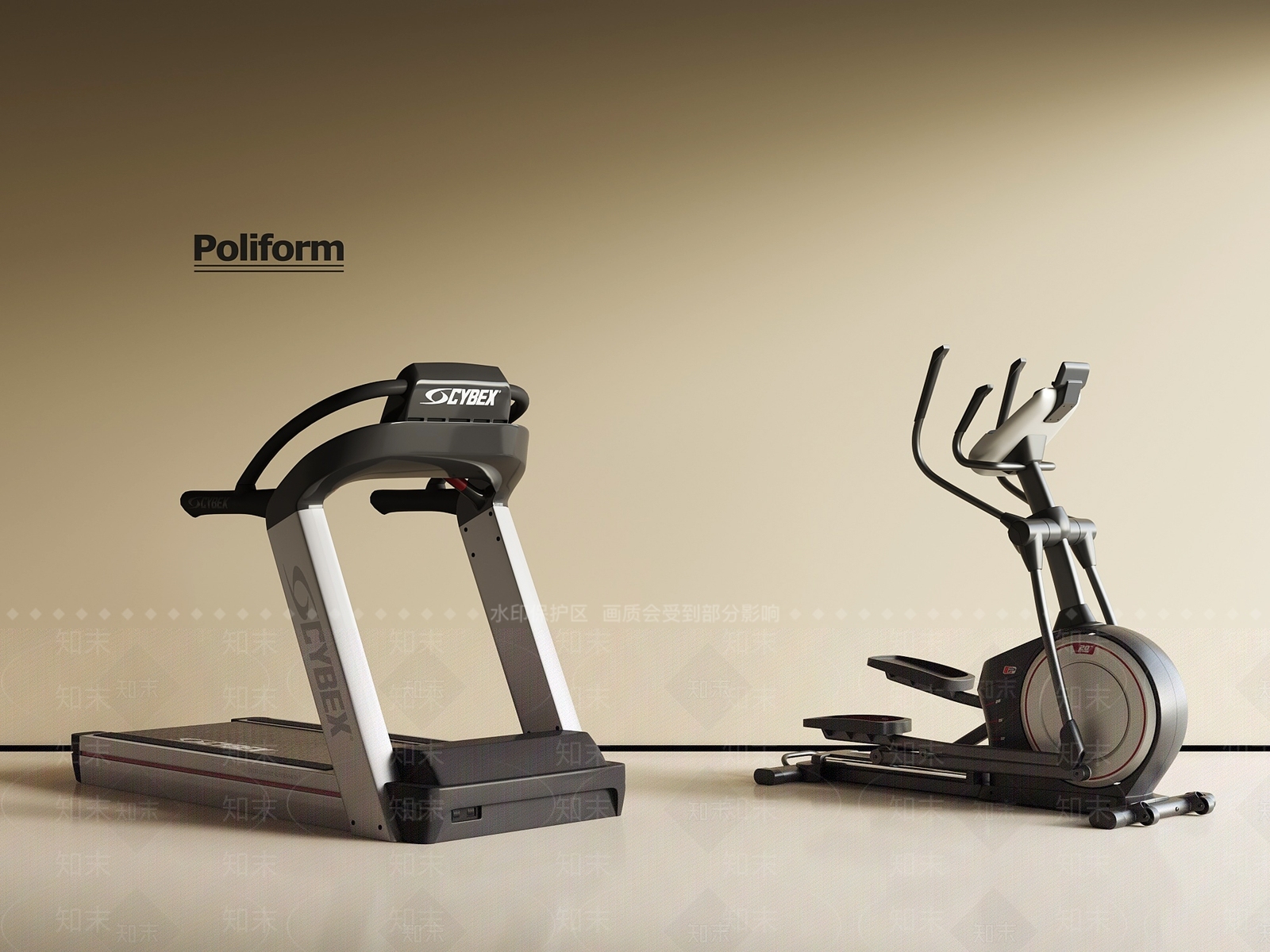 健身器材SU模型下载【ID:1192159777】