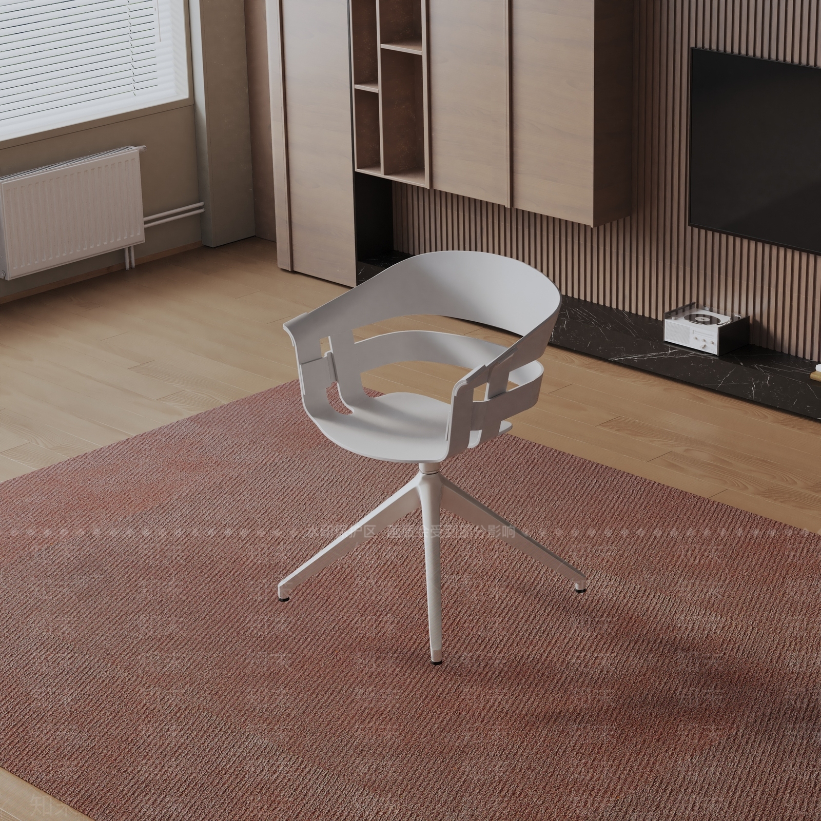 现代餐椅3D模型下载【ID:1192164651】