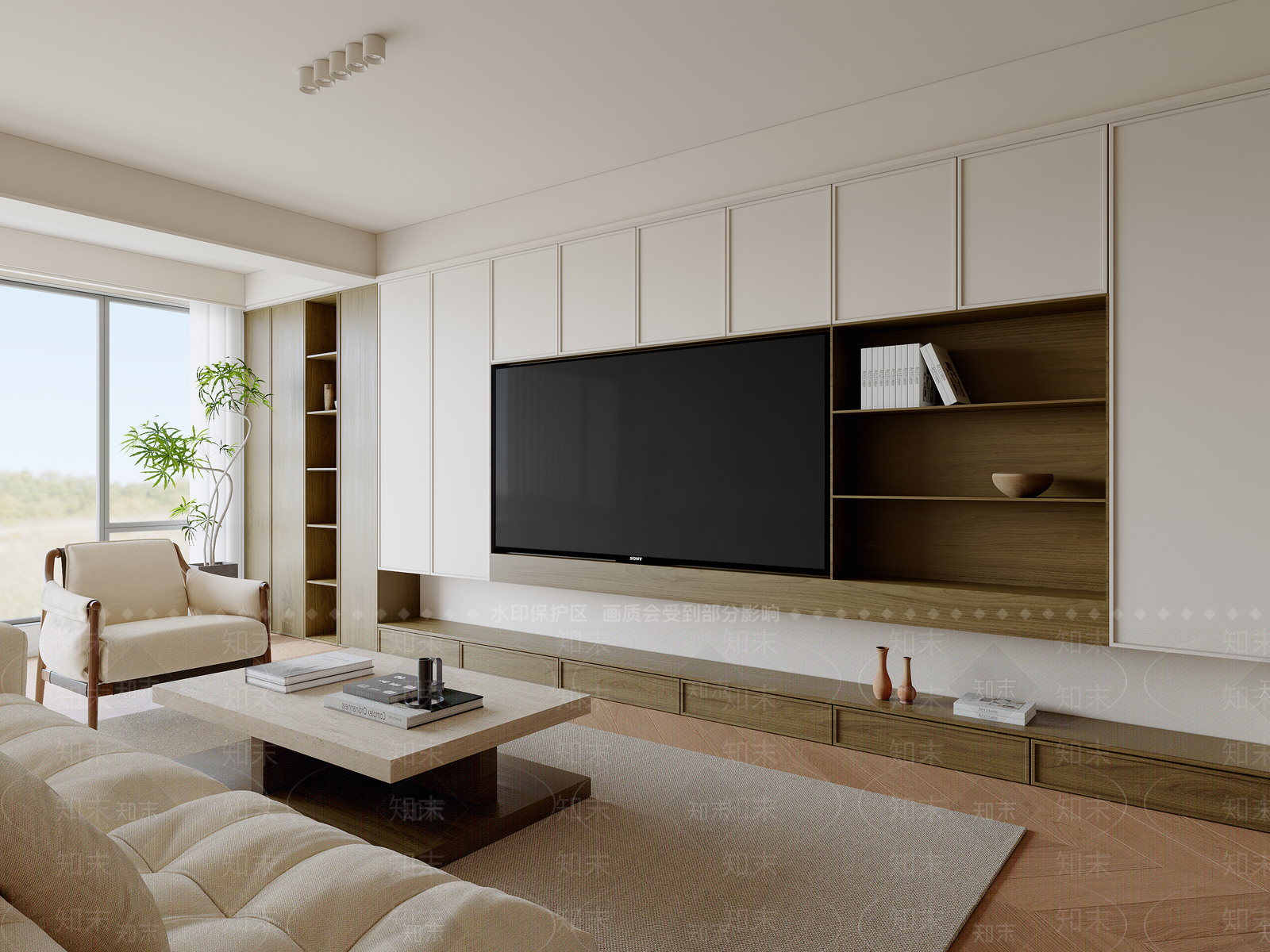 现代开放式厨房3D模型下载【ID:1215109857】