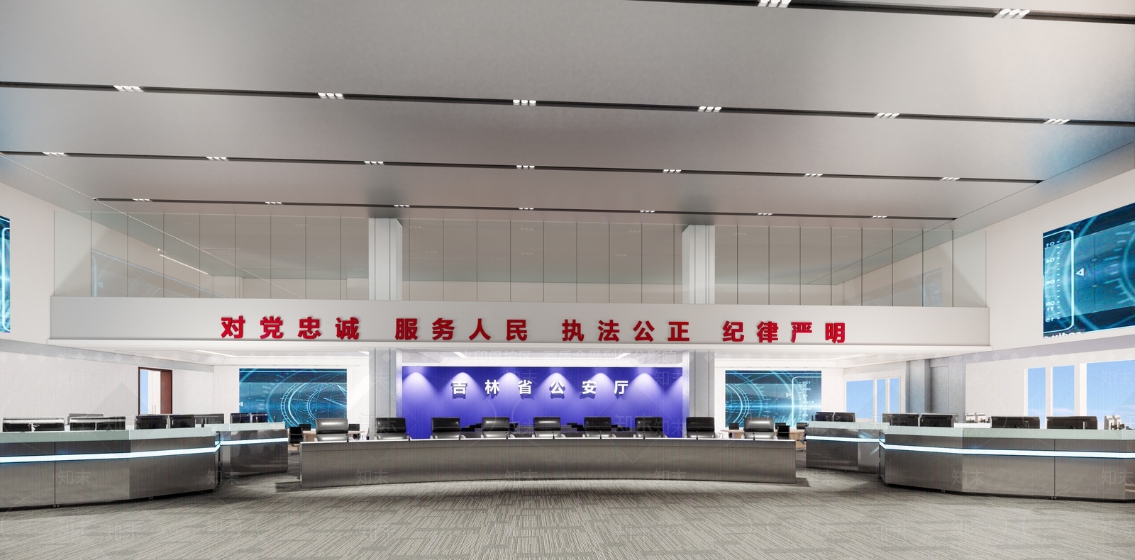 现代其他办公区域SU模型下载【ID:1192624738】