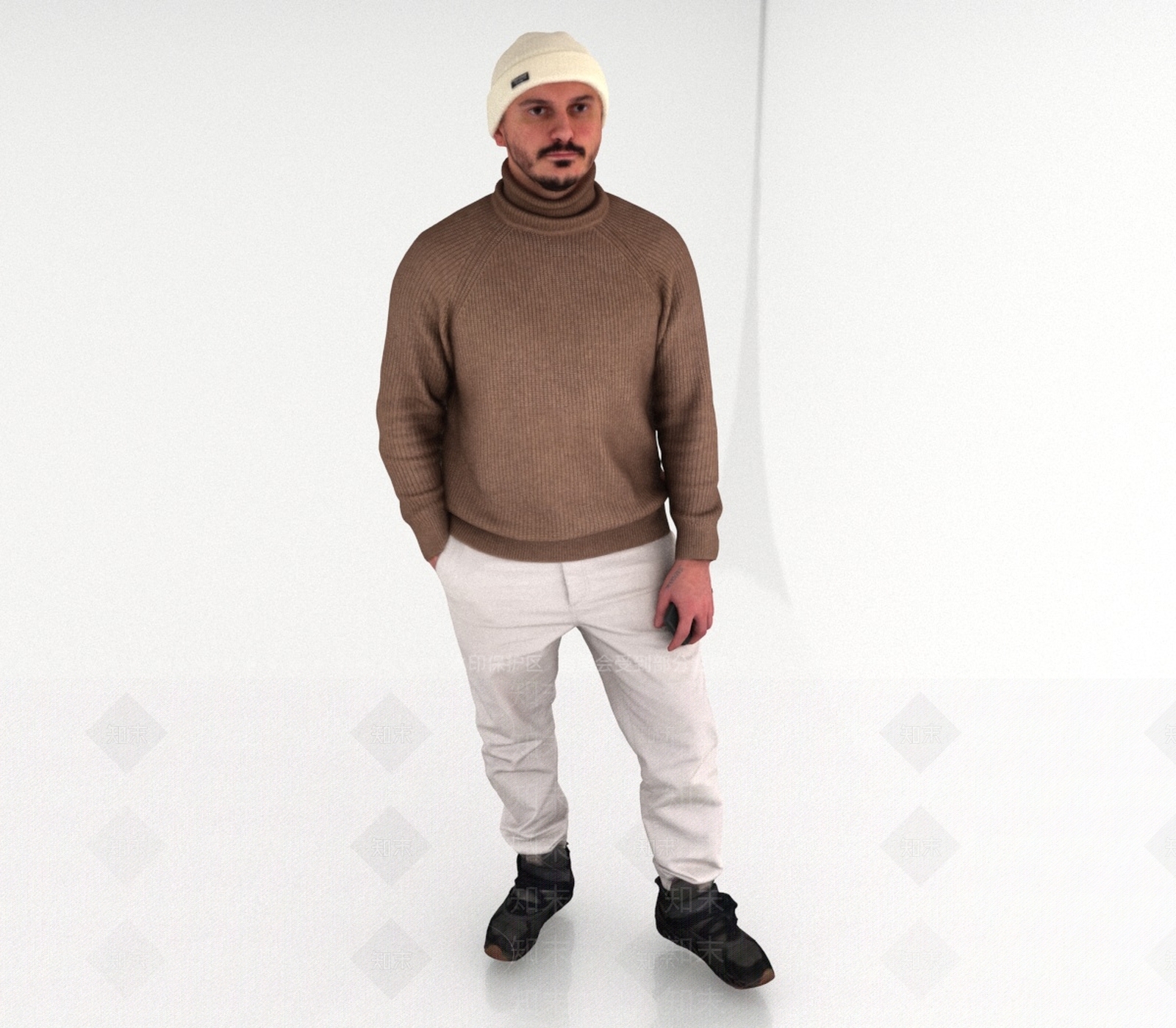 男人3D模型下载【ID:1192170036】