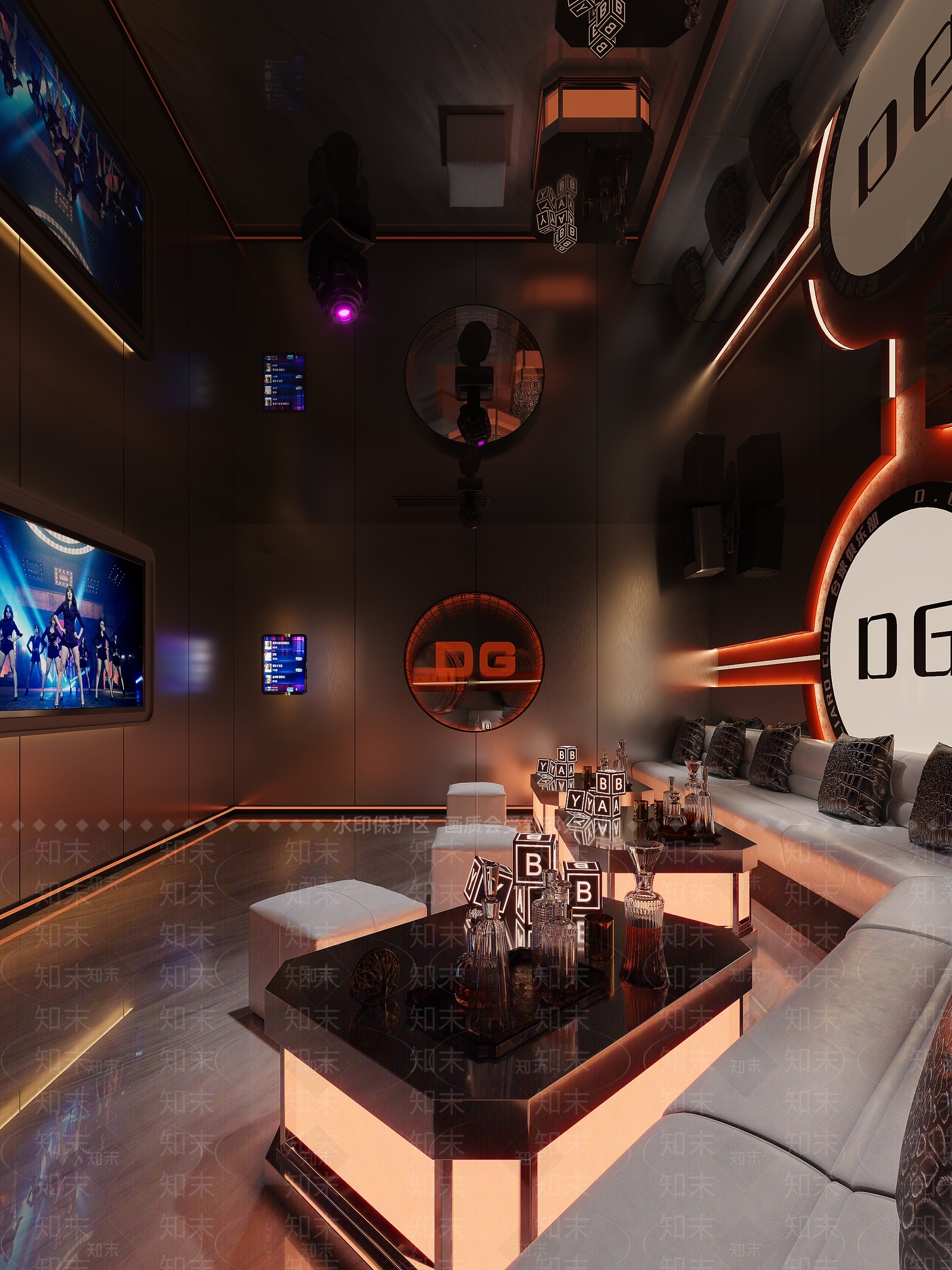 现代KTV3D模型下载【ID:1192171232】