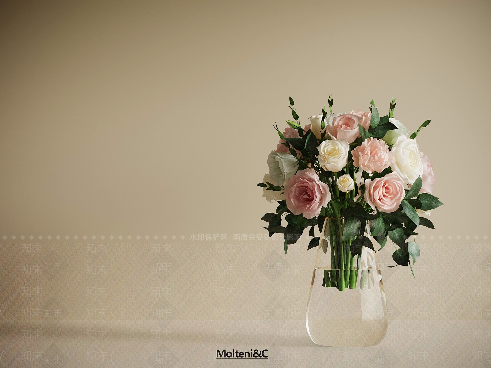 现代花艺3D模型下载【ID:1192173975】