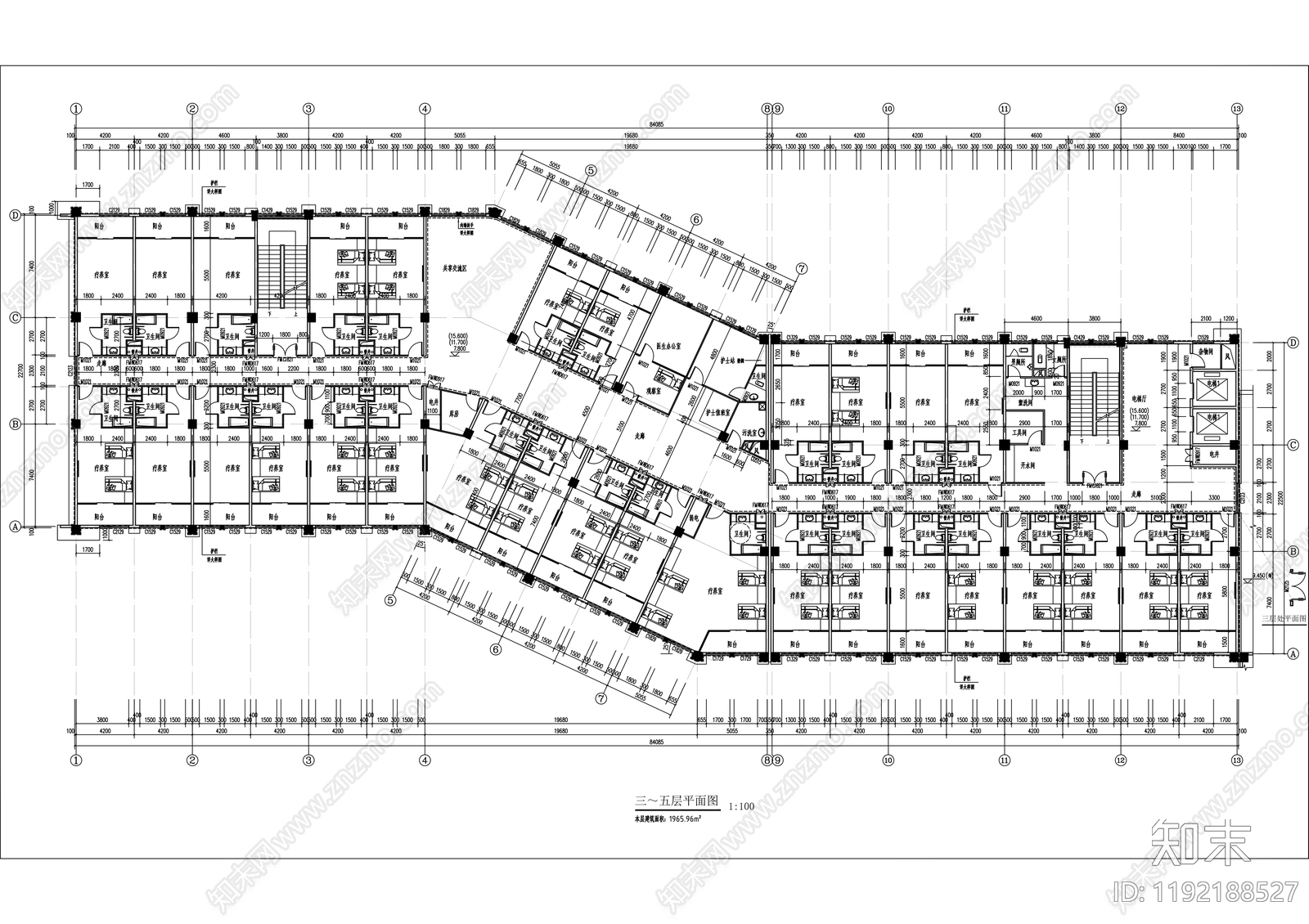 现代其他公共建筑施工图下载【ID:1192188527】