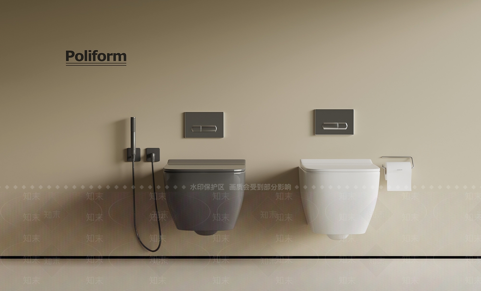 马桶3D模型下载【ID:1192188945】