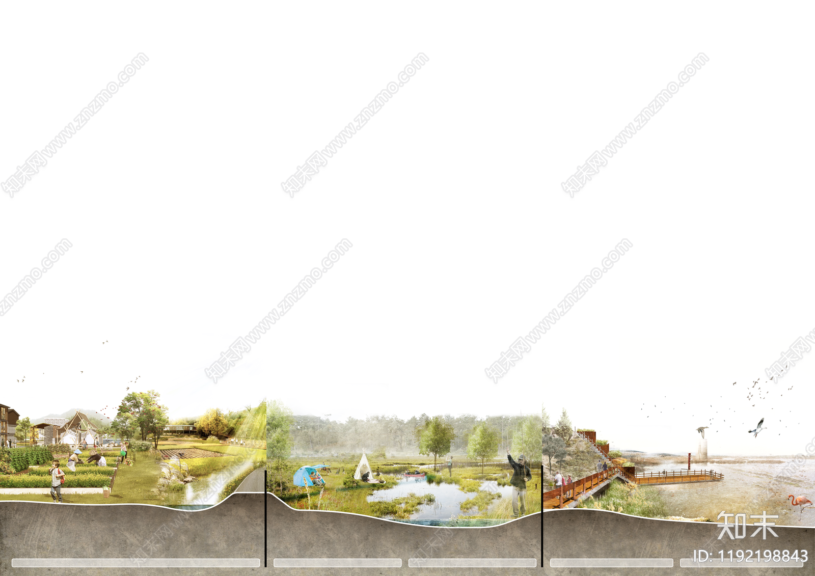 现代景观剖面图下载【ID:1192198843】undefined