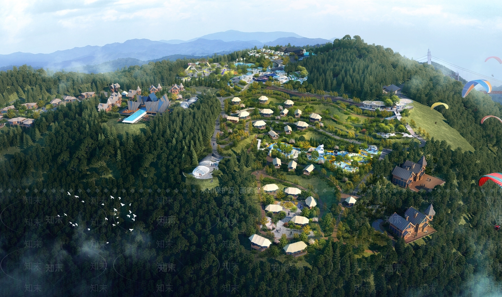 现代公园3D模型下载【ID:1192218284】