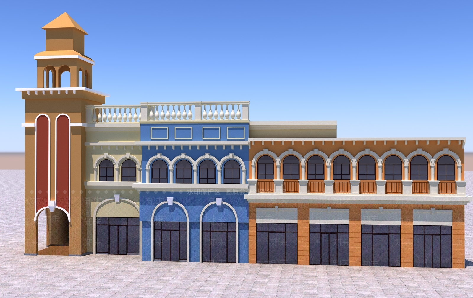 欧式美陈3D模型下载【ID:1192200148】