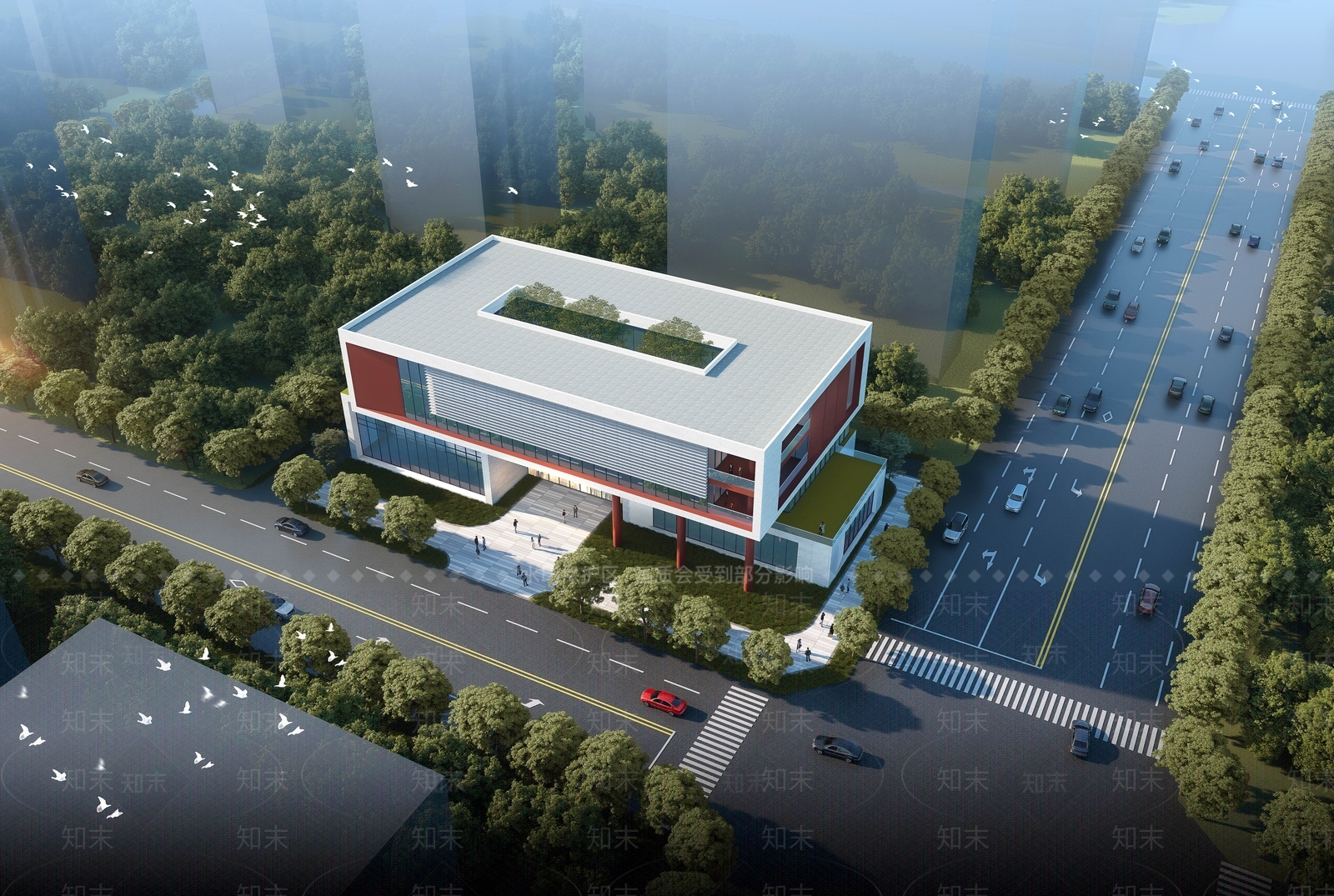 现代小公建SU模型下载【ID:1192204544】