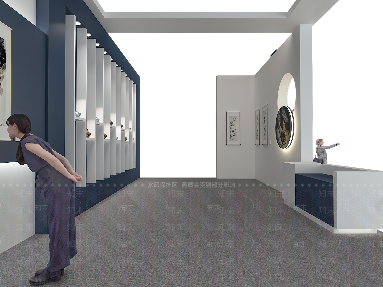 现代其他展厅3D模型下载【ID:1192207860】