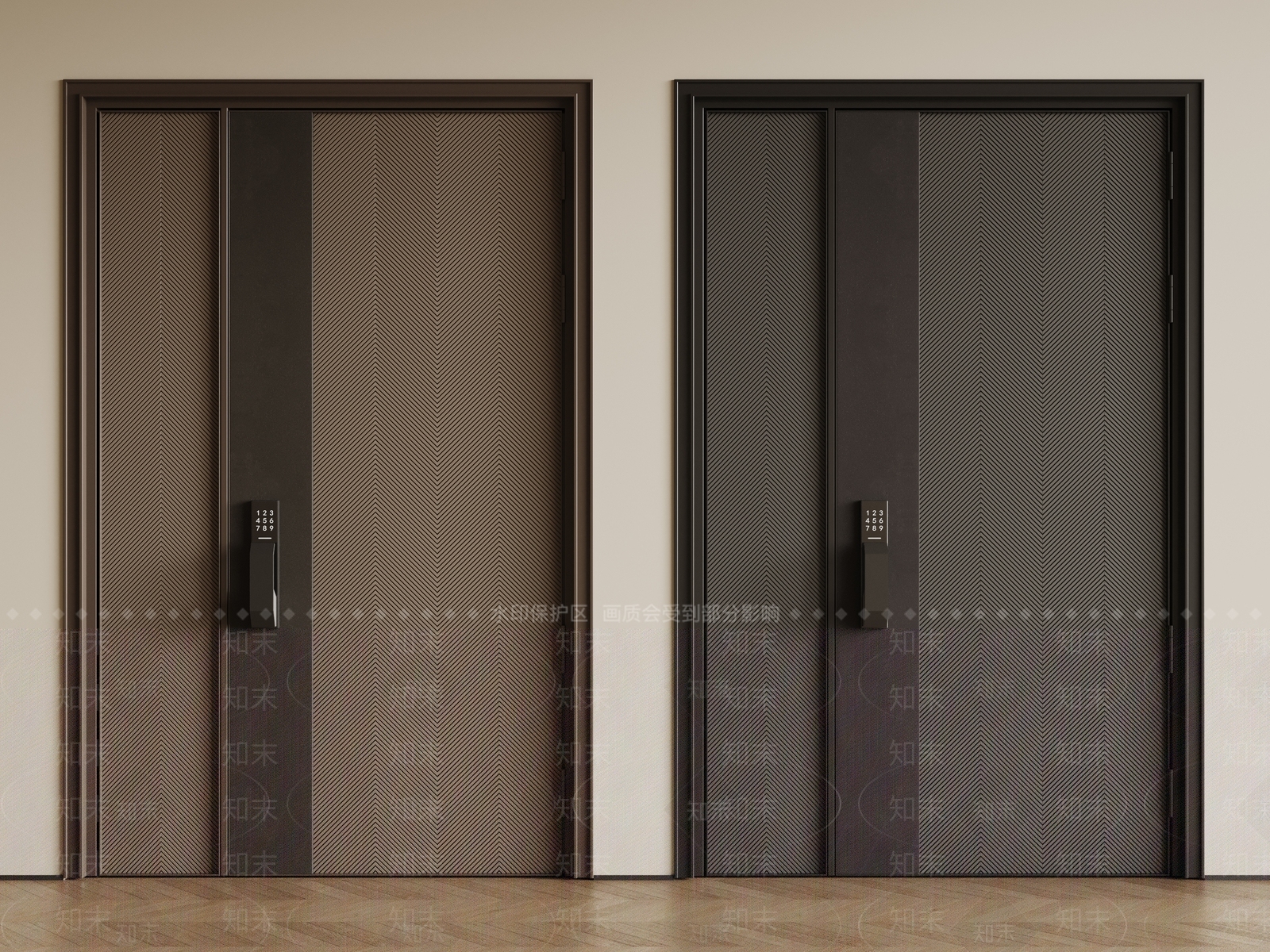 现代轻奢单开门3D模型下载【ID:1192210604】