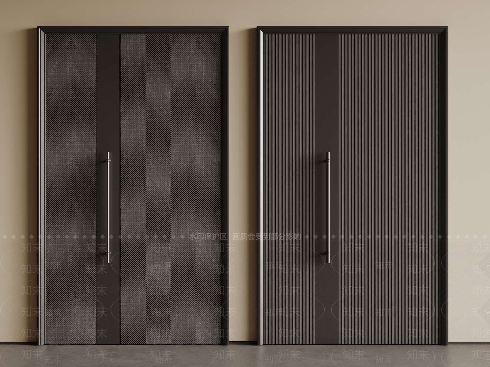 现代简约单开门3D模型下载【ID:1192211229】
