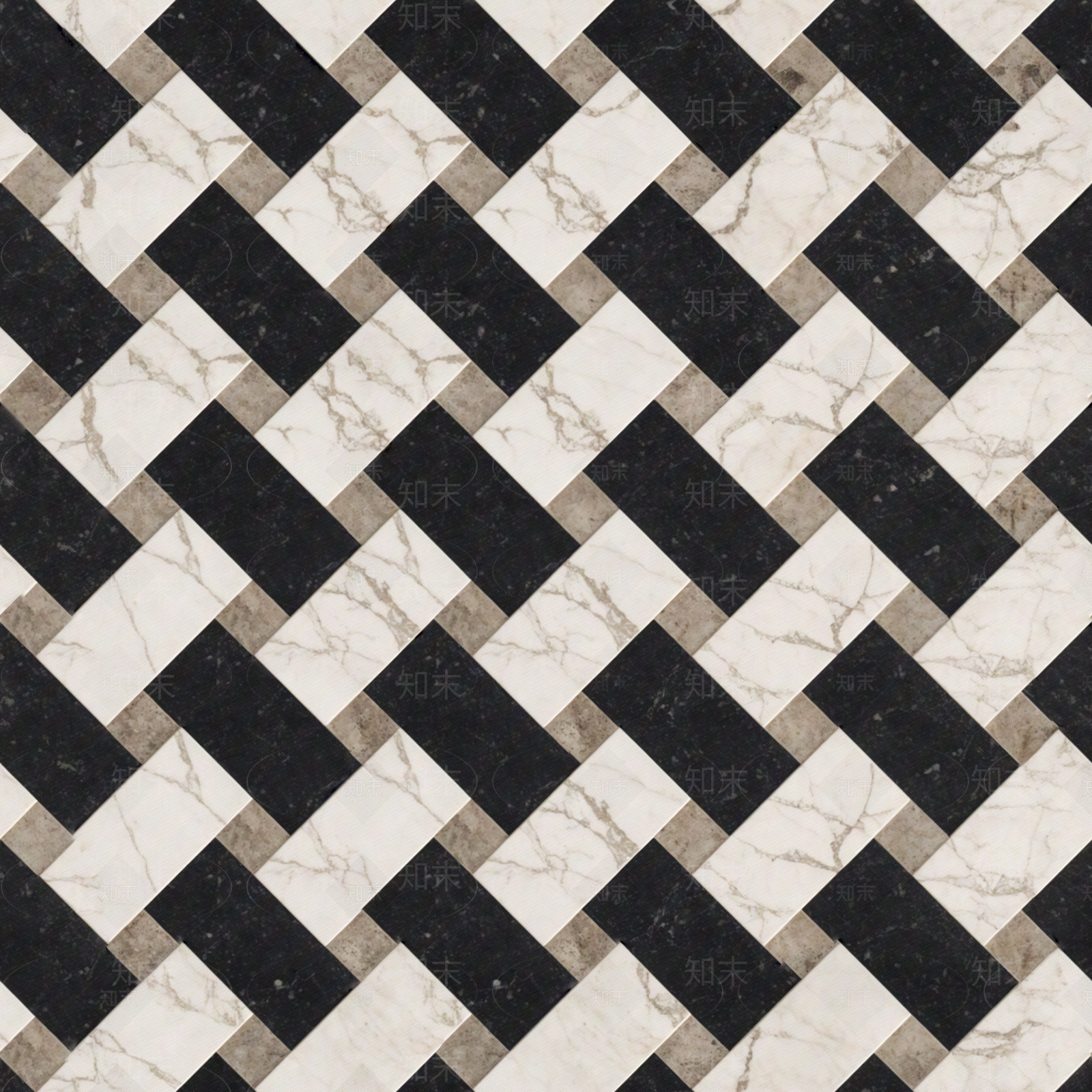 现代简约拼花砖贴图下载【ID:1192213470】