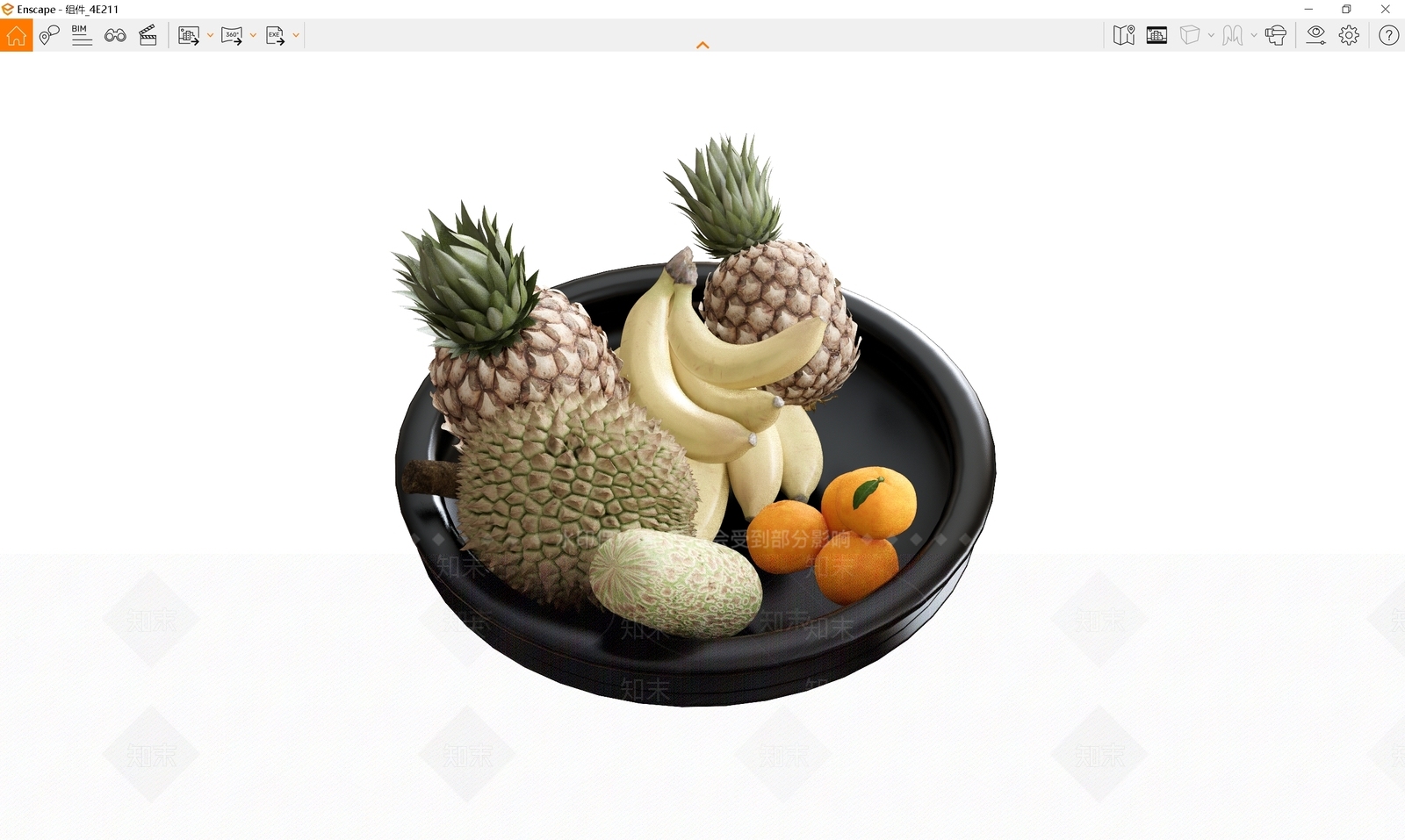 水果蔬菜SU模型下载【ID:1192218672】
