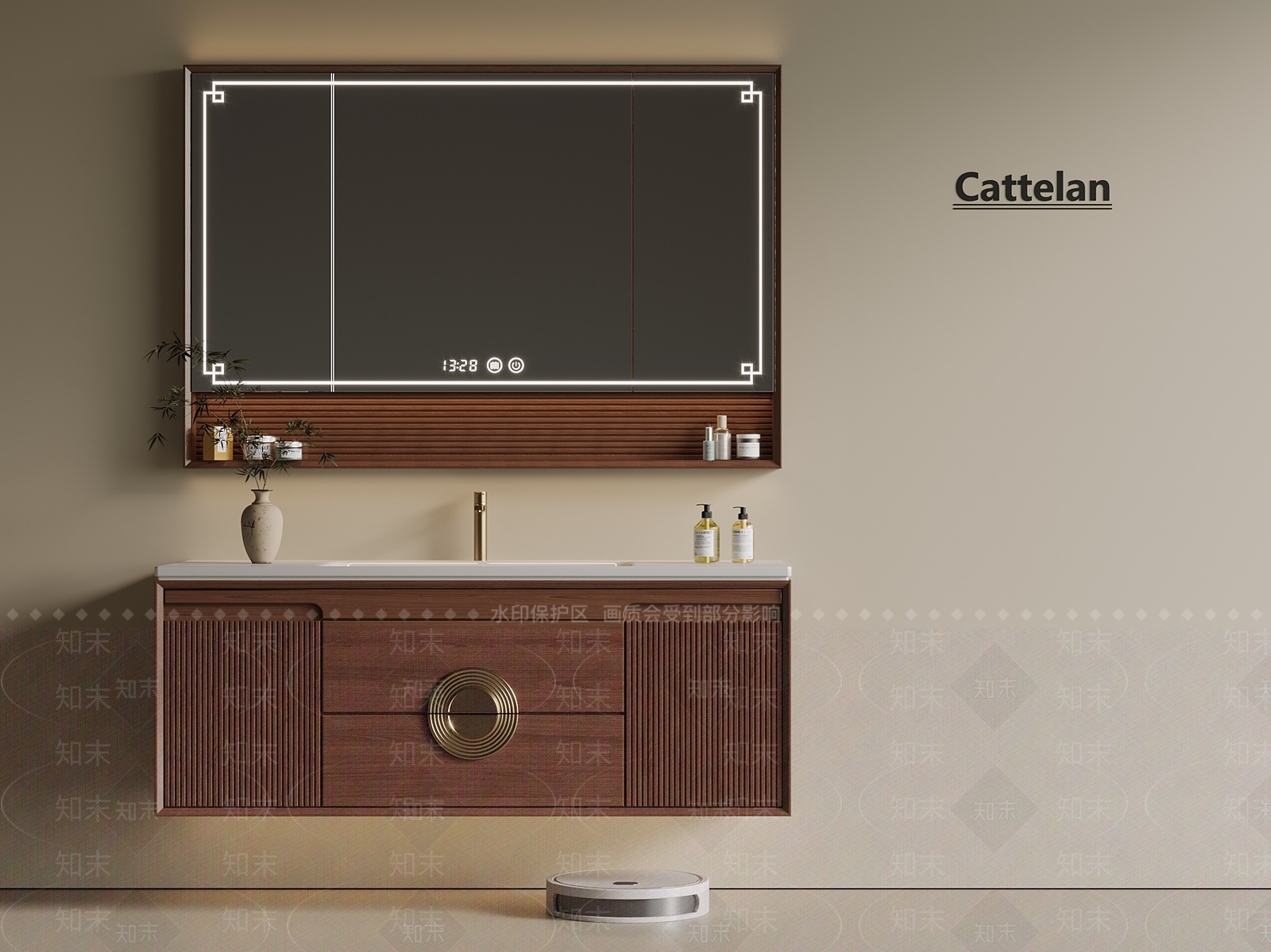 浴室柜3D模型下载【ID:1192223736】