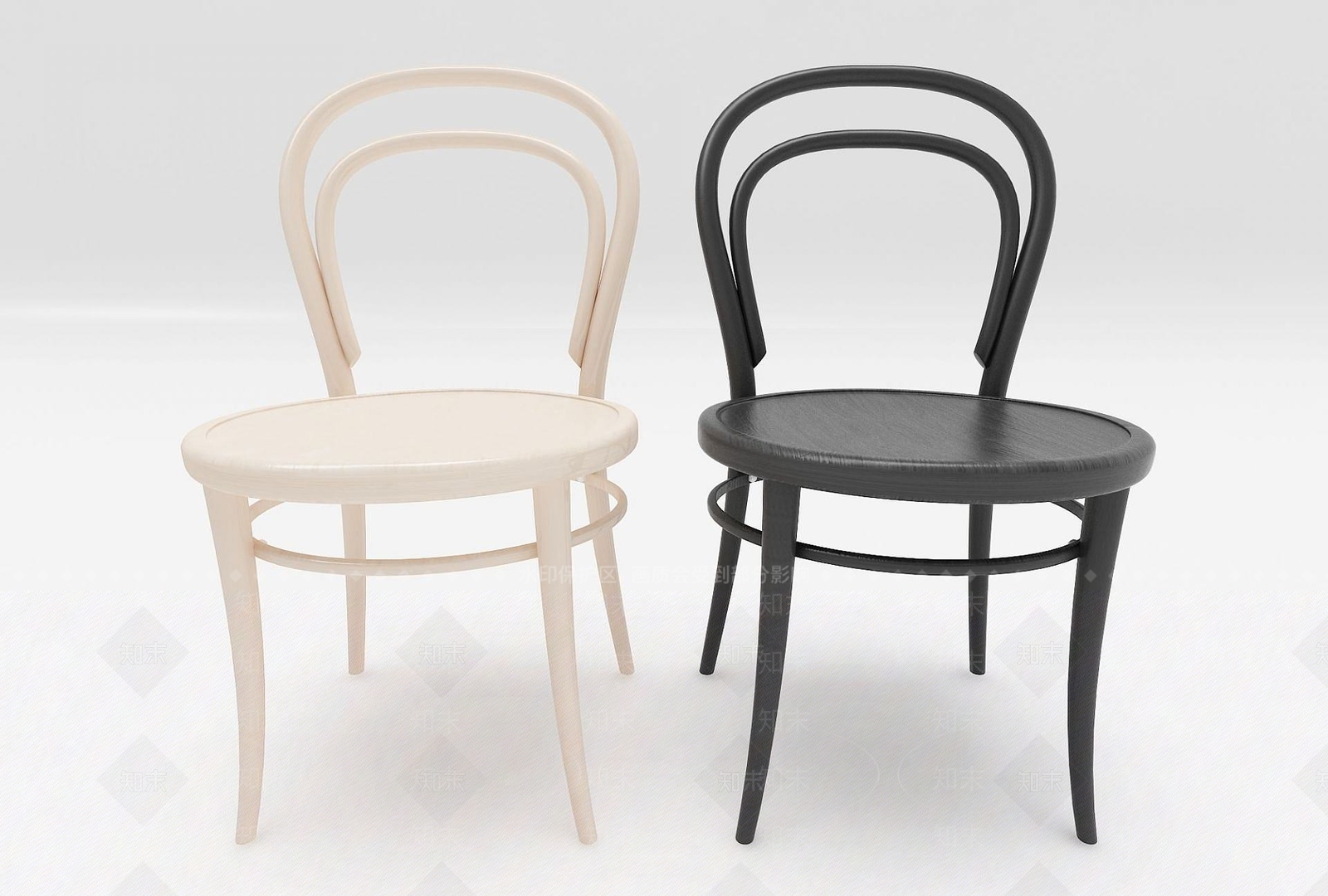 现代休闲椅子3D模型下载【ID:1192236491】