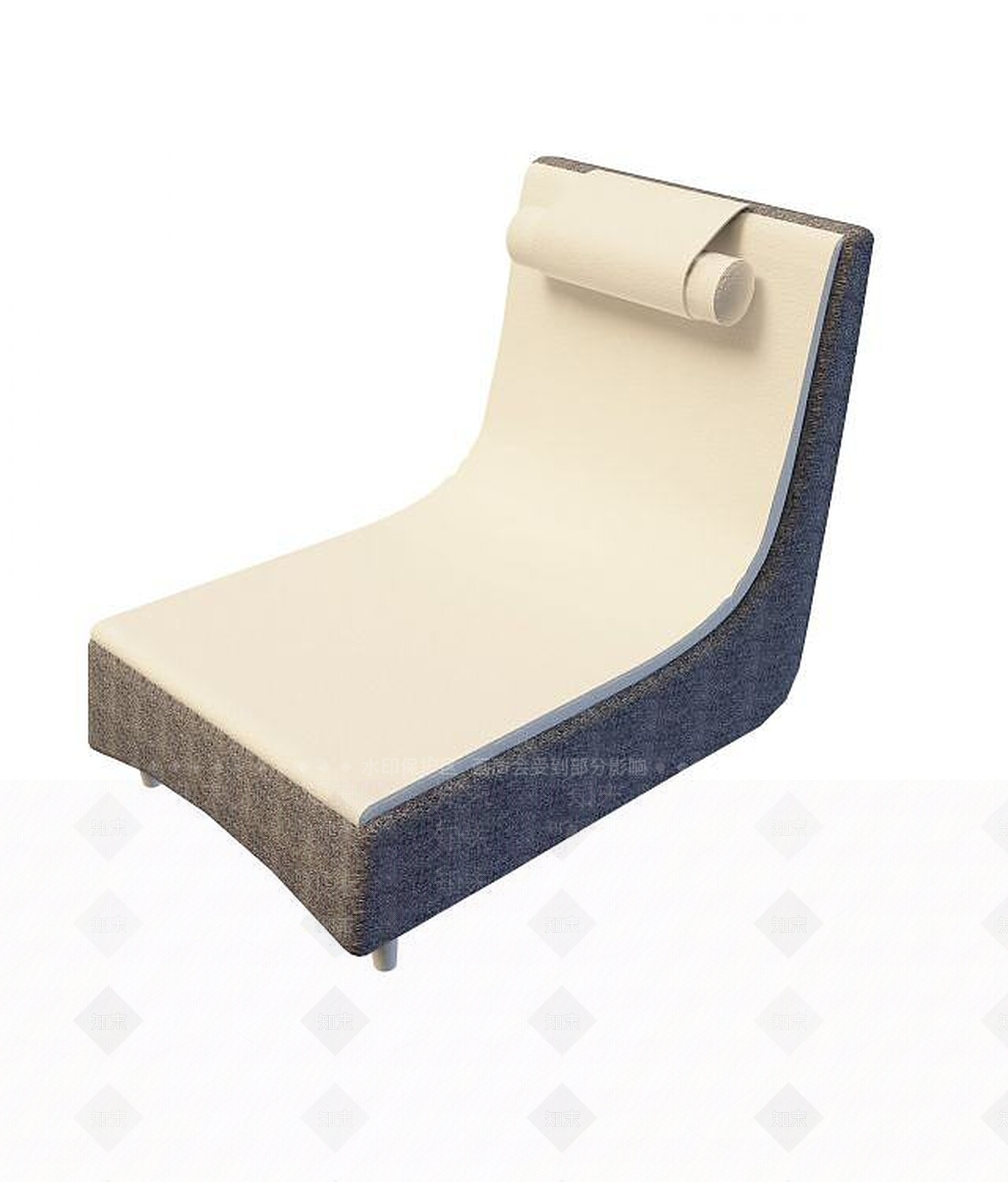 现代休闲沙发躺椅3D模型下载【ID:1192243545】