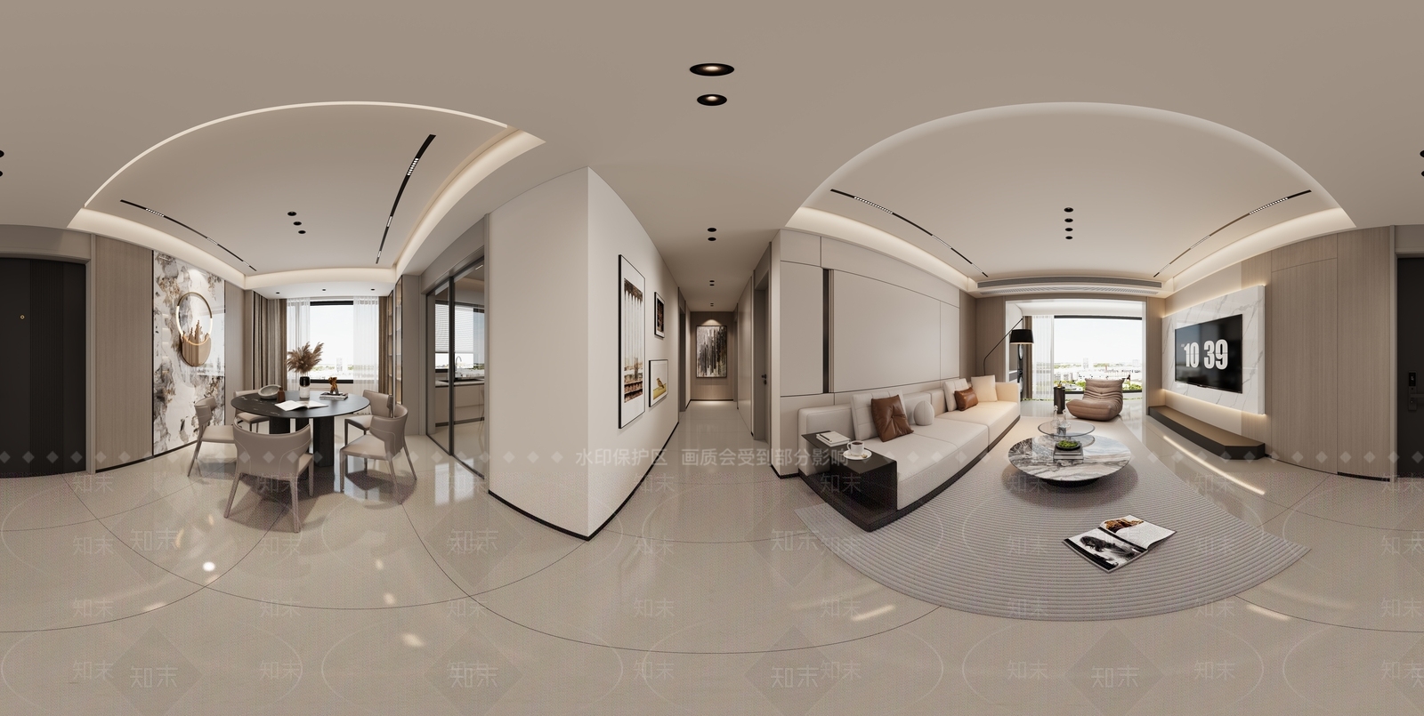 现代玄关3D模型下载【ID:1215111131】