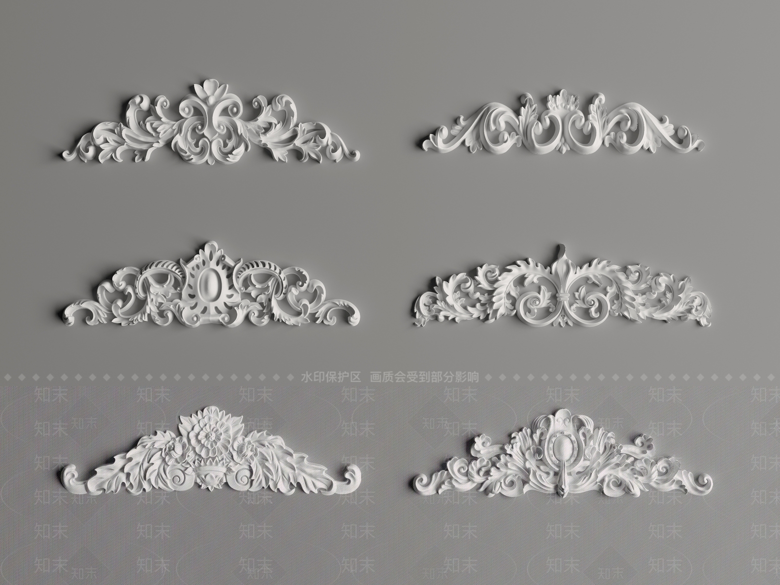 雕花3D模型下载【ID:1192249625】