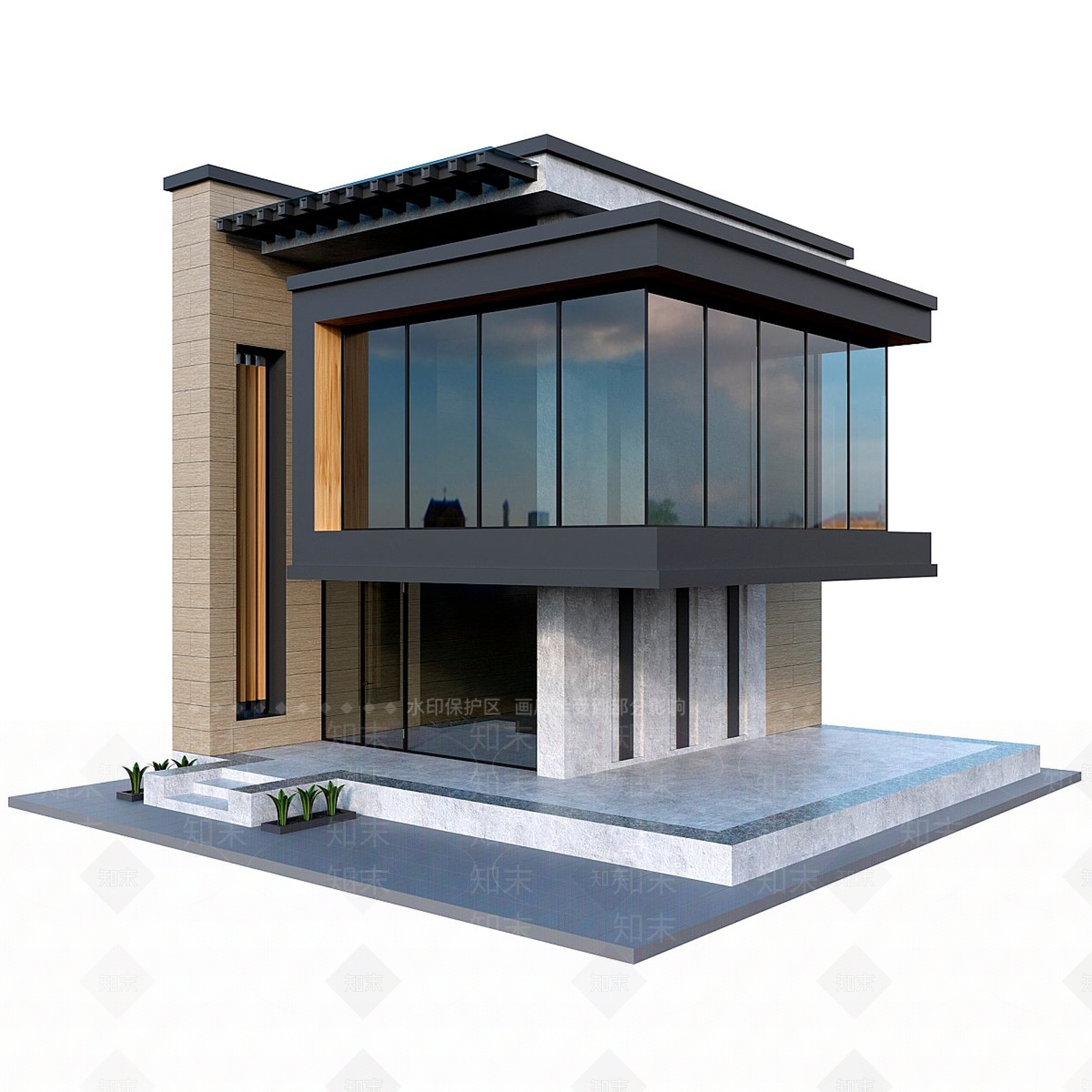 其他建筑外观3D模型下载【ID:1192252154】