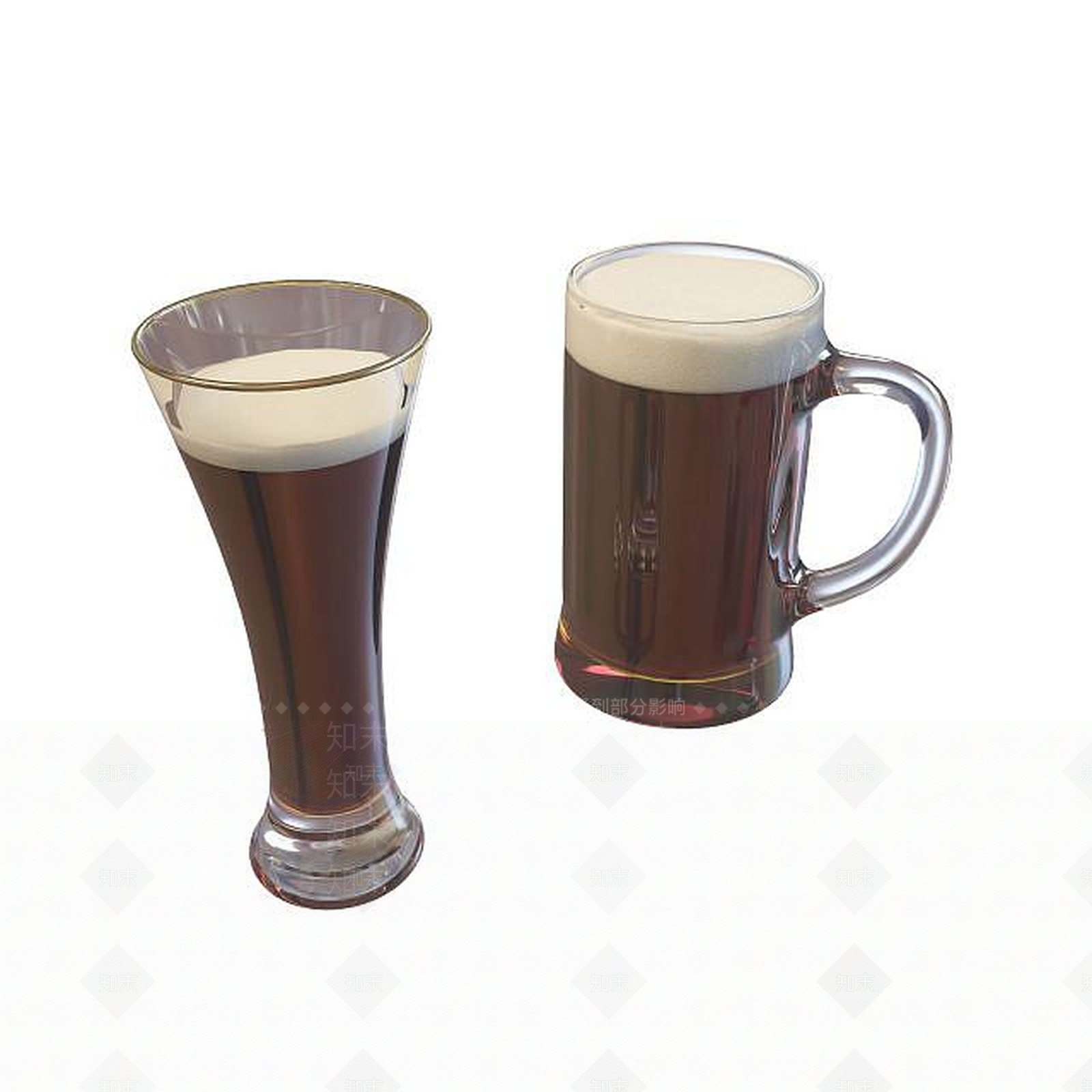 现代麻将桌3D模型下载【ID:1199350235】