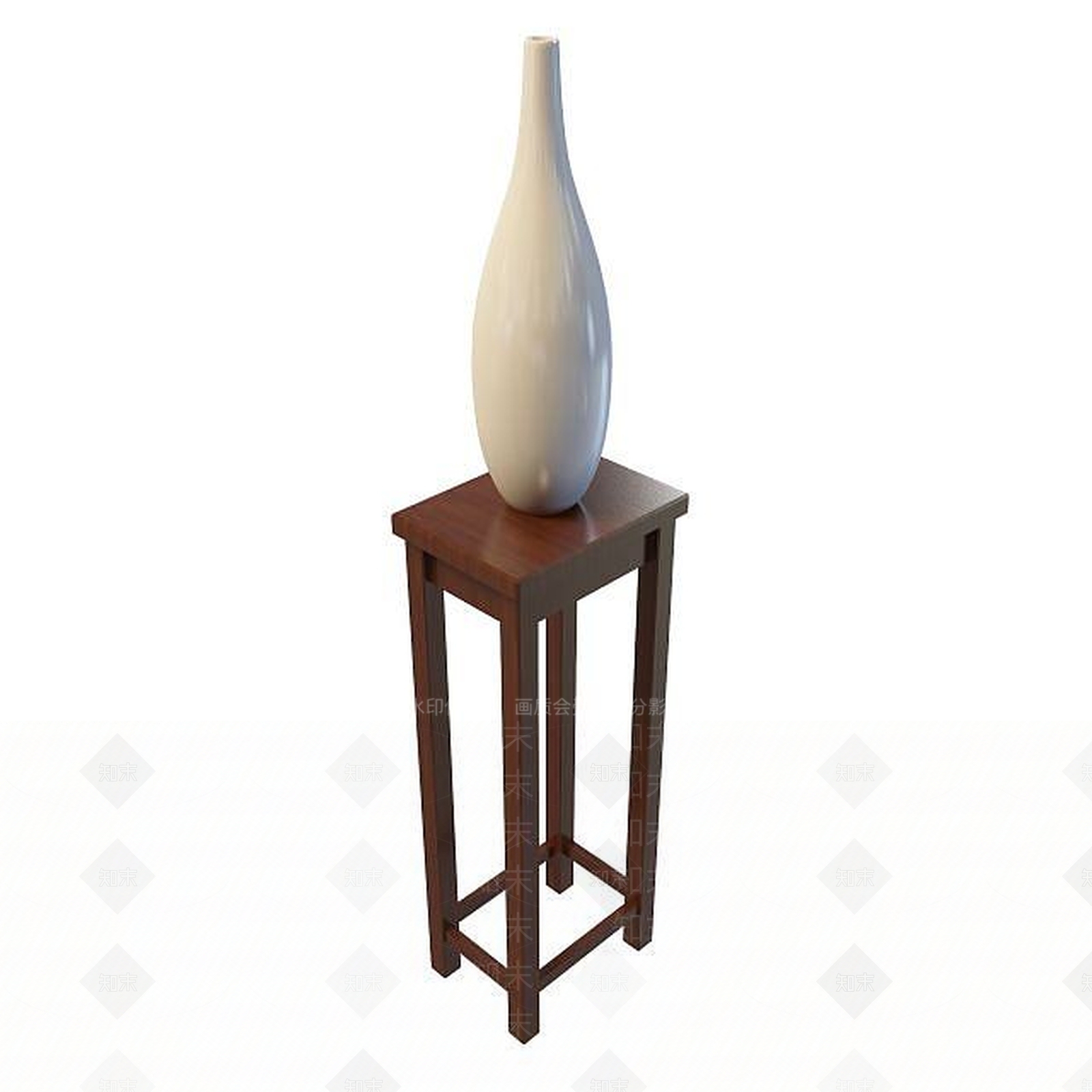 现代书桌3D模型下载【ID:1192256185】