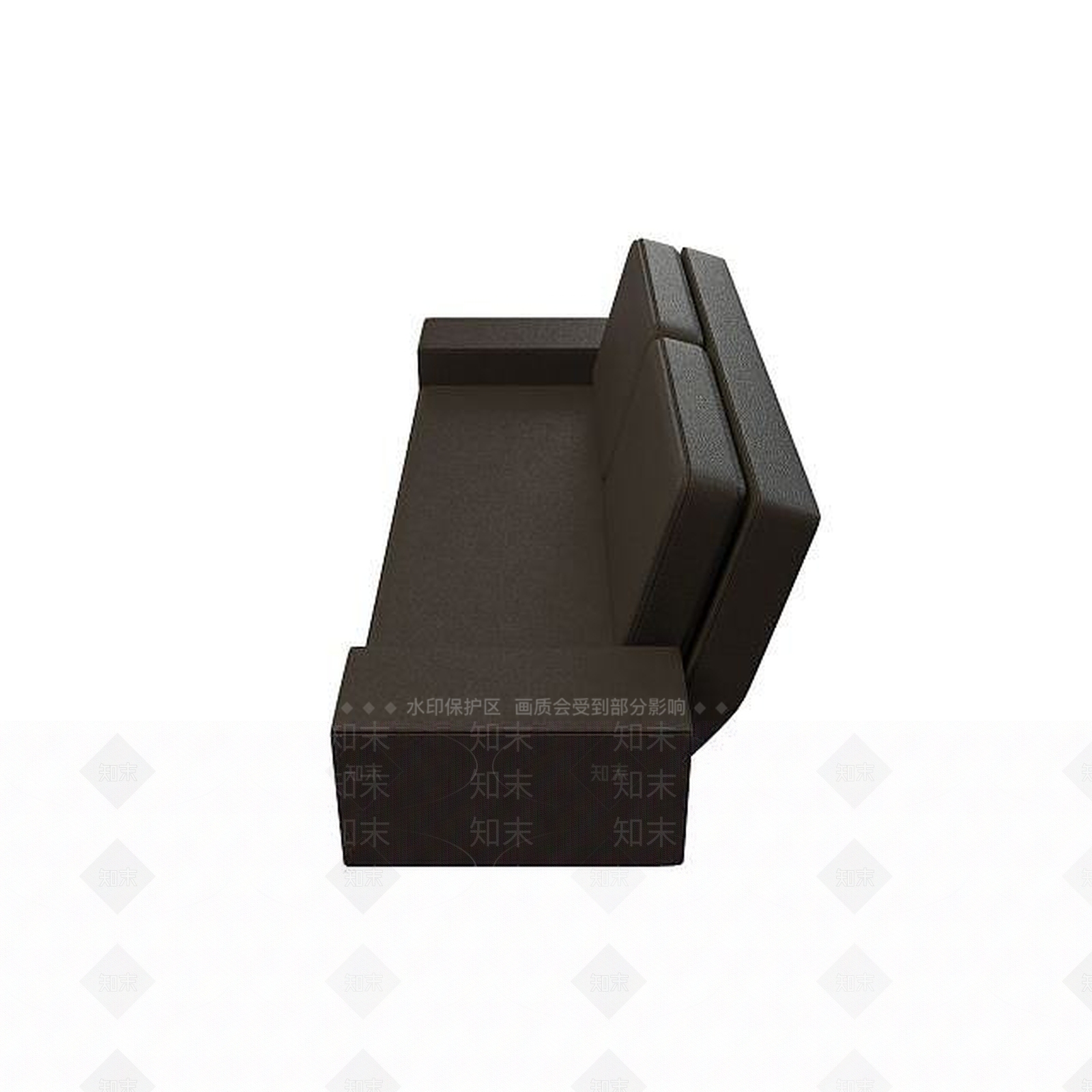 现代双人沙发3D模型下载【ID:1192256472】