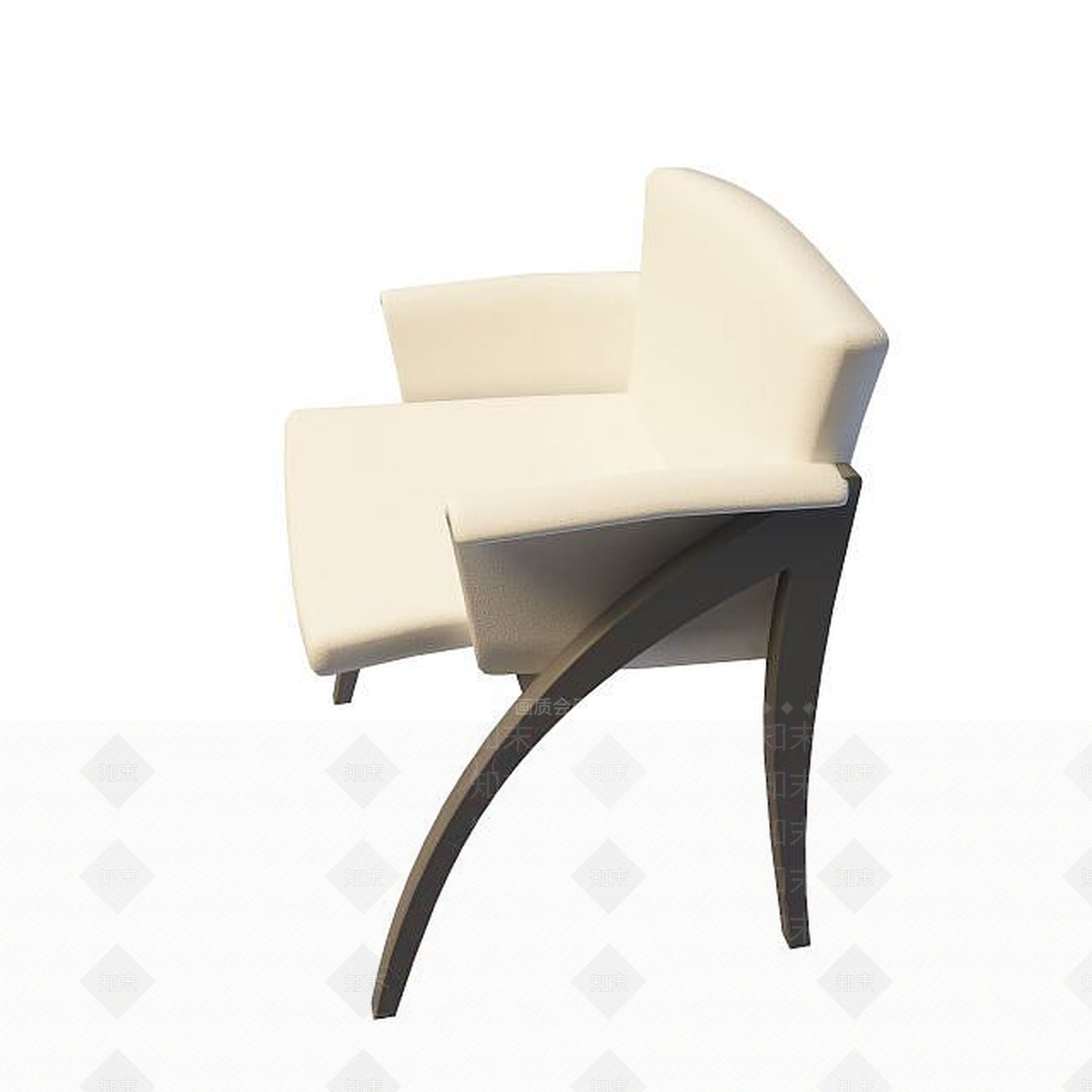 现代休闲椅3D模型下载【ID:1199353565】