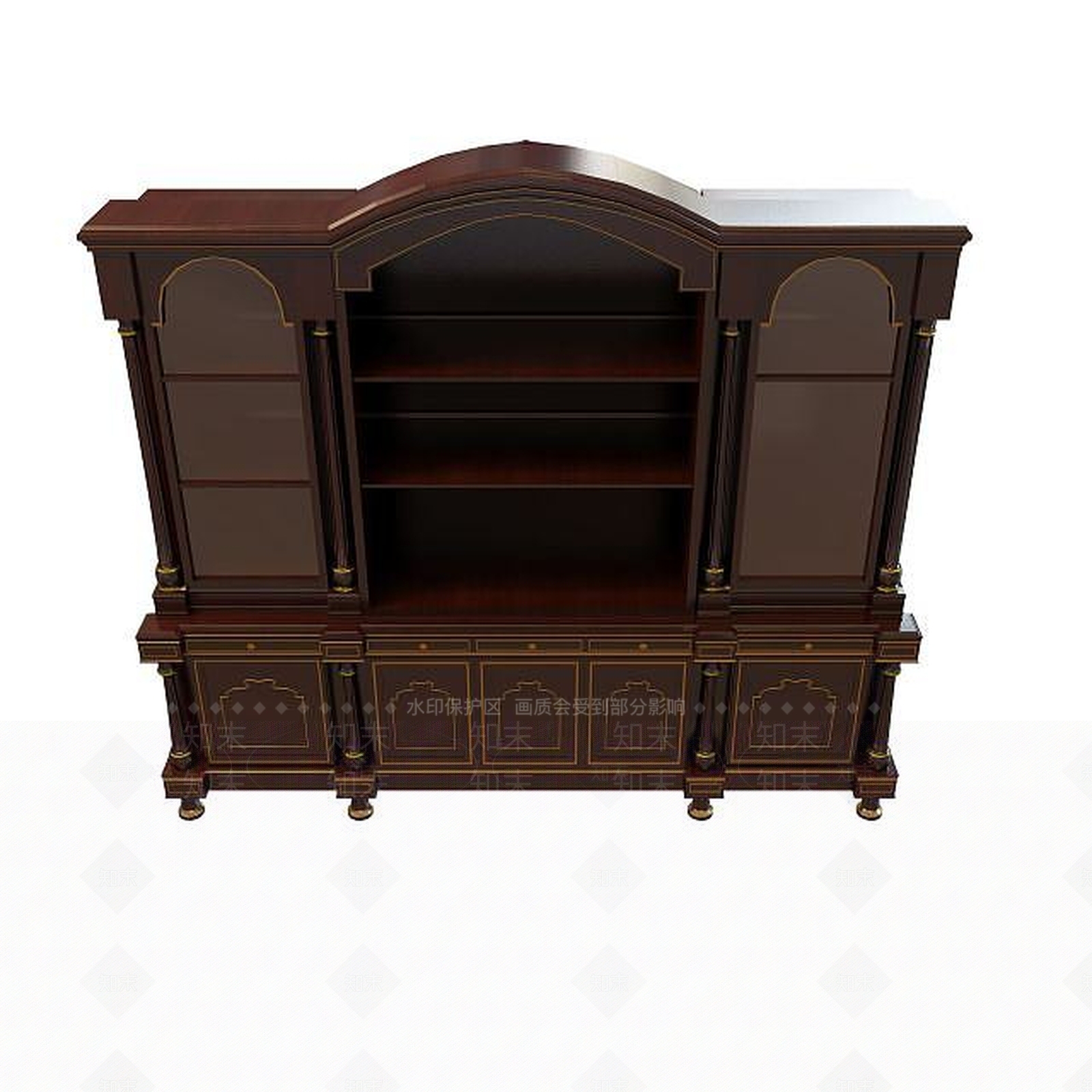 现代衣柜3D模型下载【ID:1192257256】