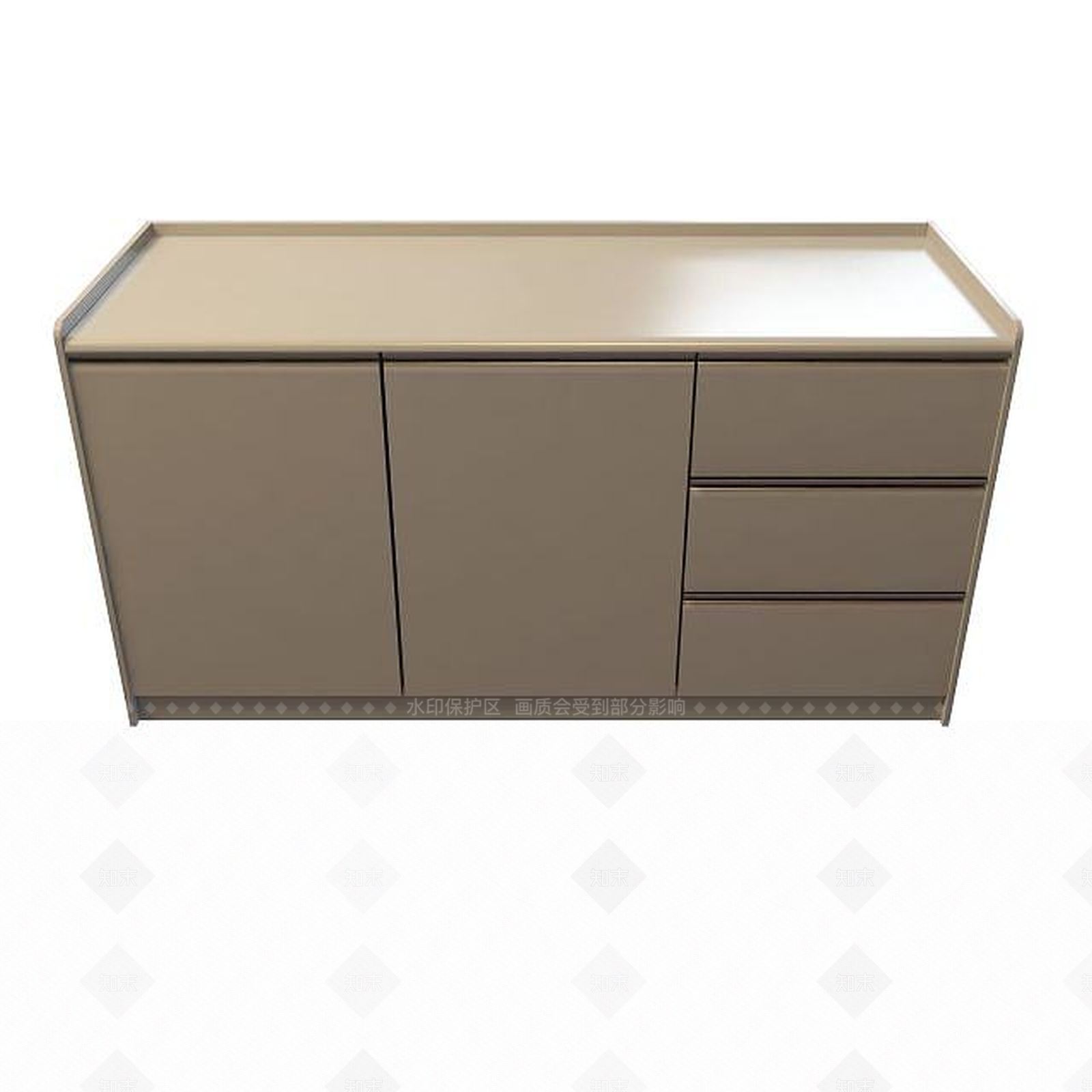 现代衣柜3D模型下载【ID:1199349882】
