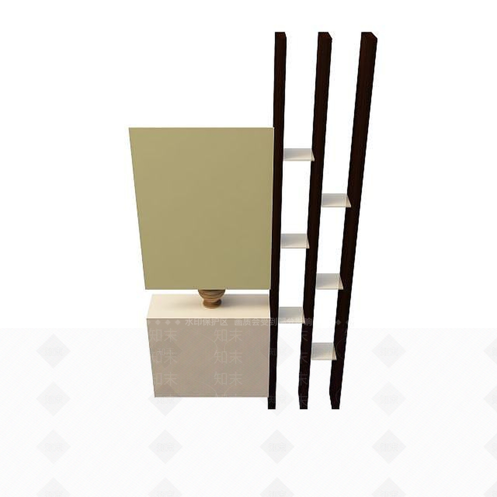 现代衣柜3D模型下载【ID:1199349727】