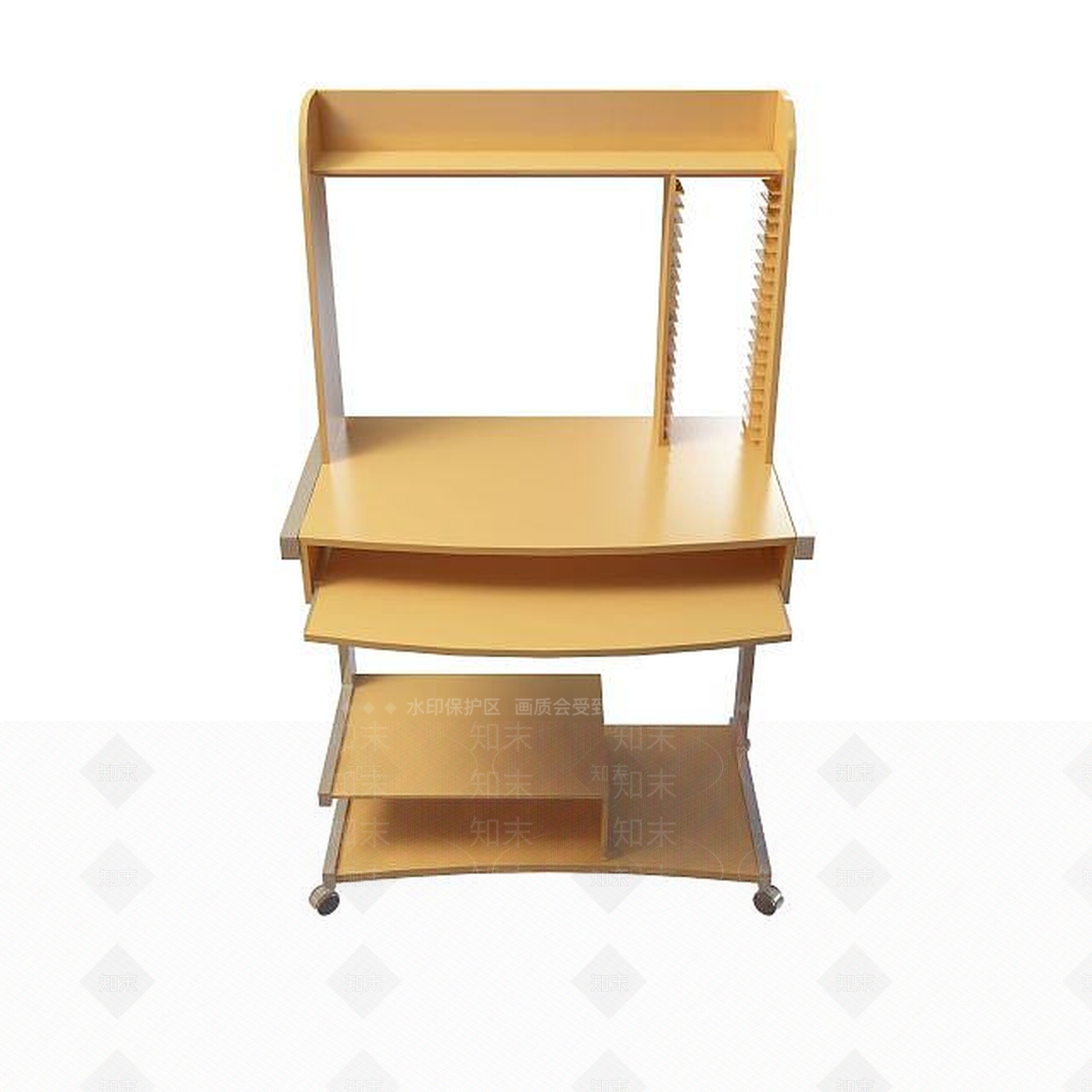 现代书桌3D模型下载【ID:1199353393】