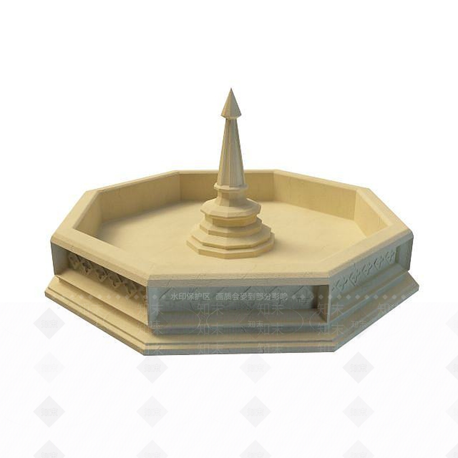 现代其他景观小品3D模型下载【ID:1192258590】