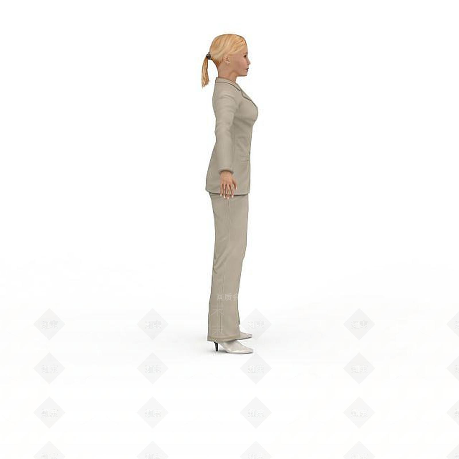 现代虚拟人物3D模型下载【ID:1199322566】