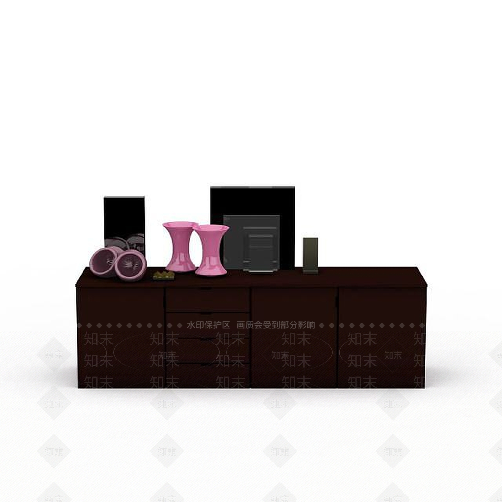 现代衣柜3D模型下载【ID:1199322371】