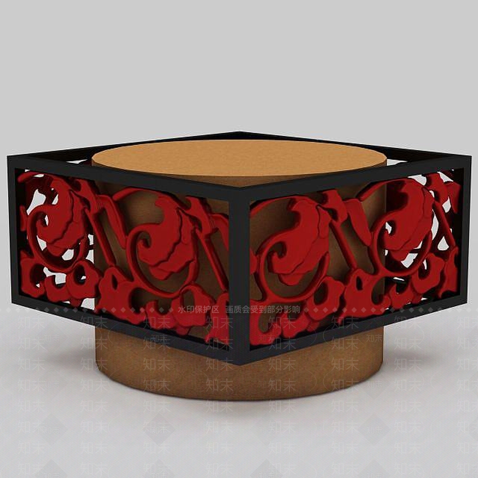 现代封闭式厨房3D模型下载【ID:1192261377】