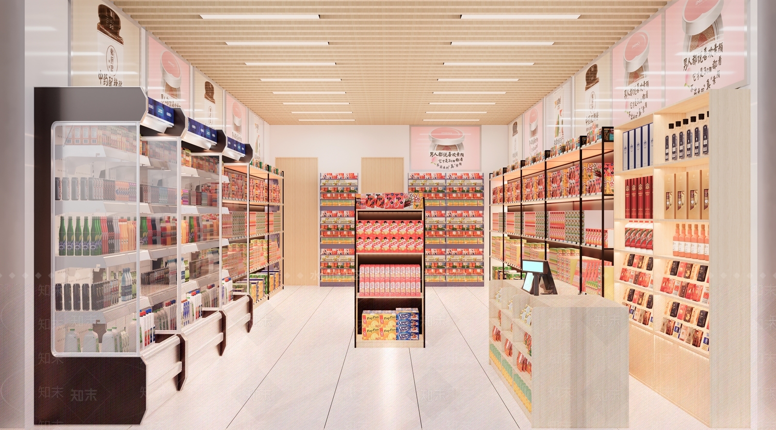 现代便利店SU模型下载【ID:1192262560】