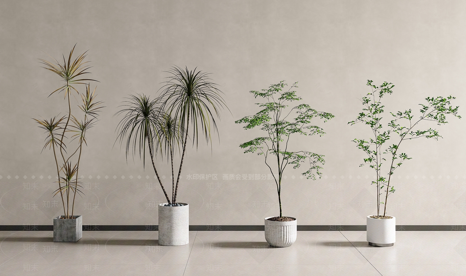 盆栽SU模型下载【ID:1192262681】