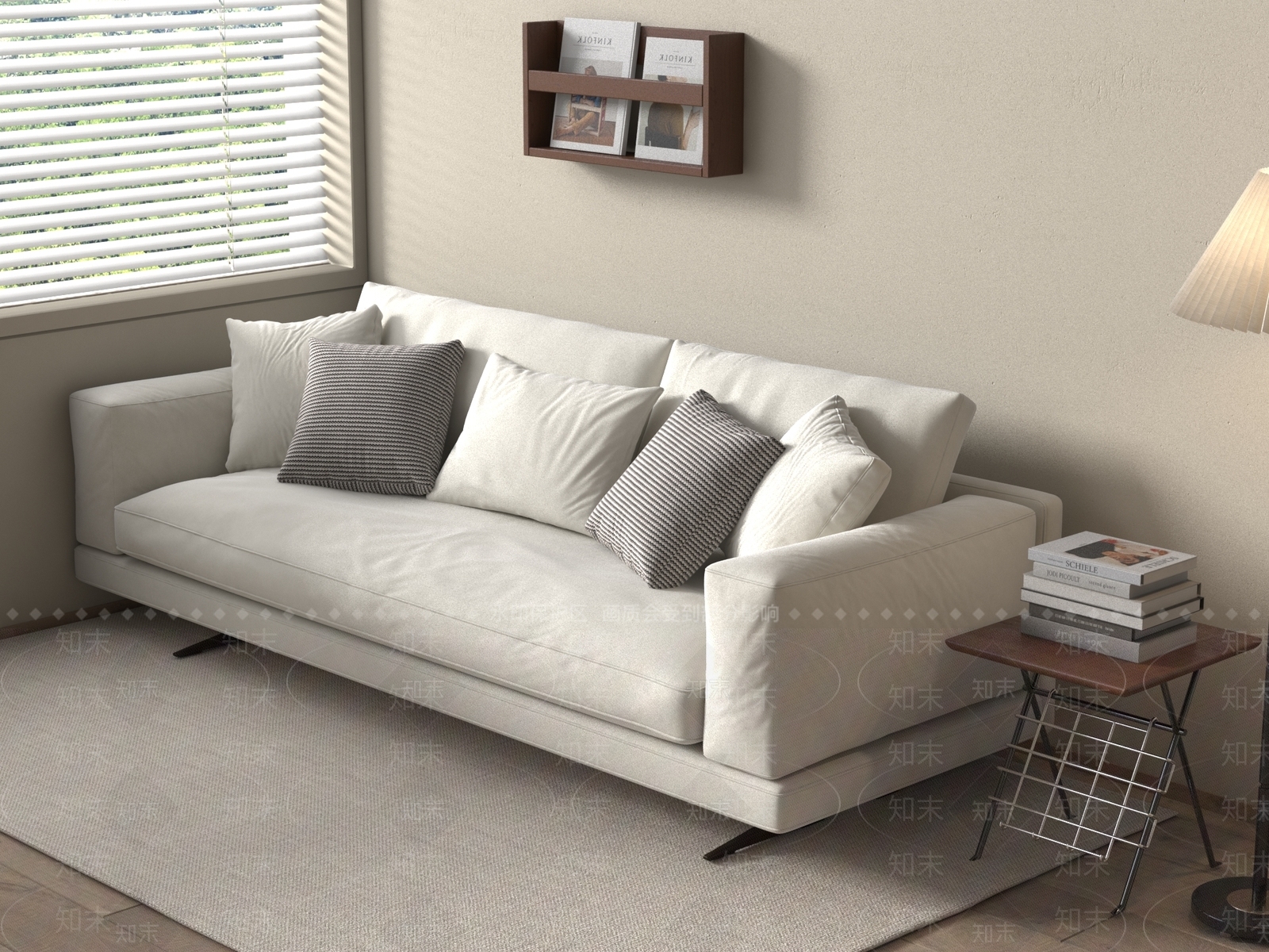 沙发床3D模型下载【ID:1192265537】