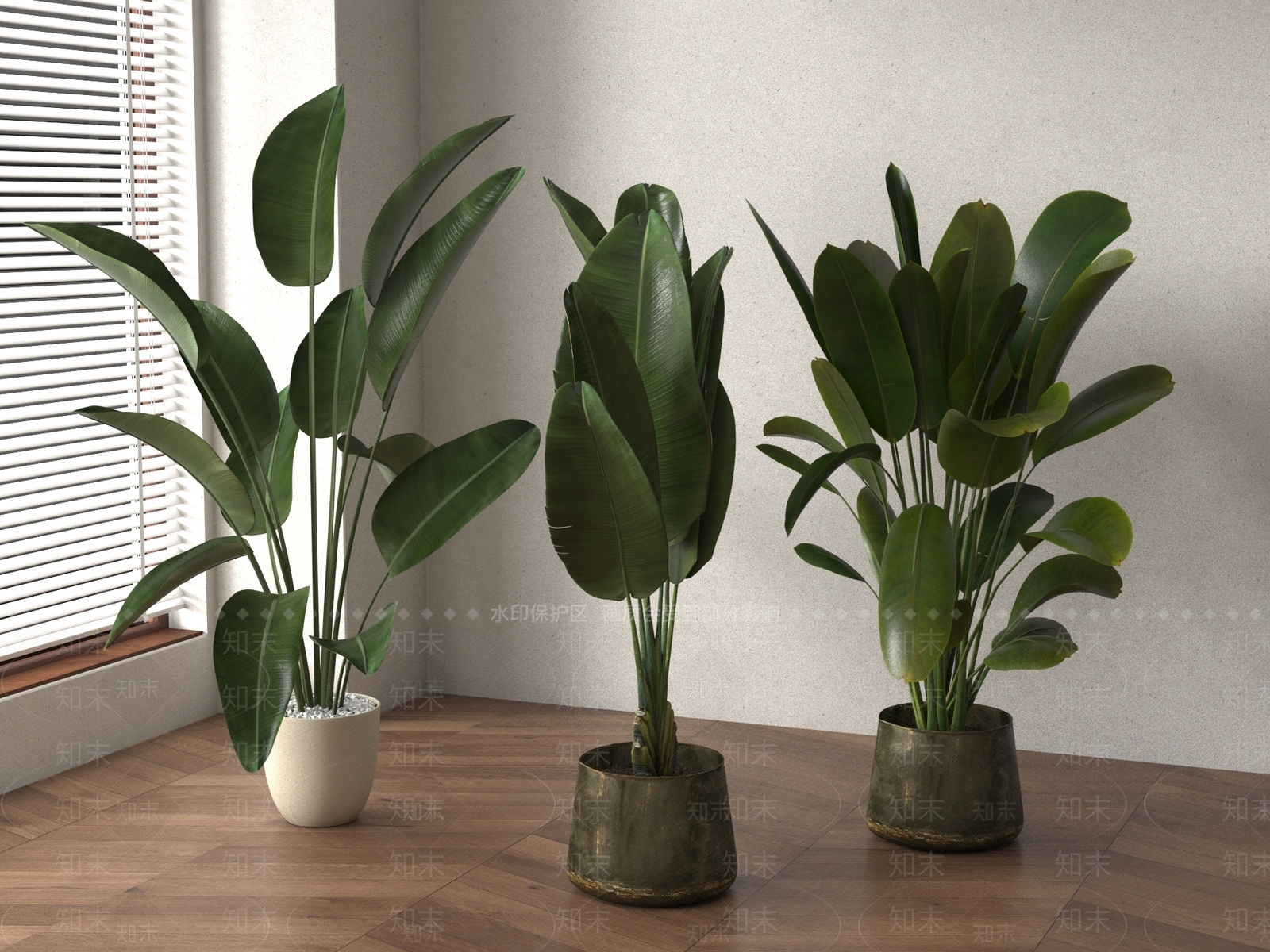 盆栽SU模型下载【ID:1192266001】