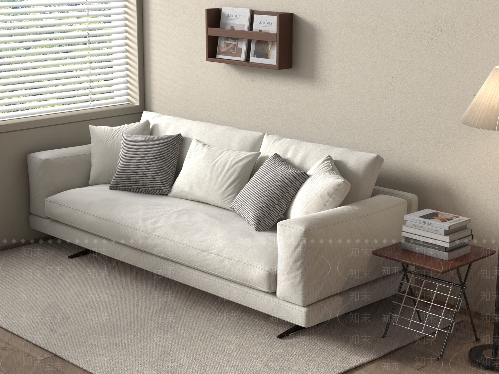 沙发床SU模型下载【ID:1192266513】