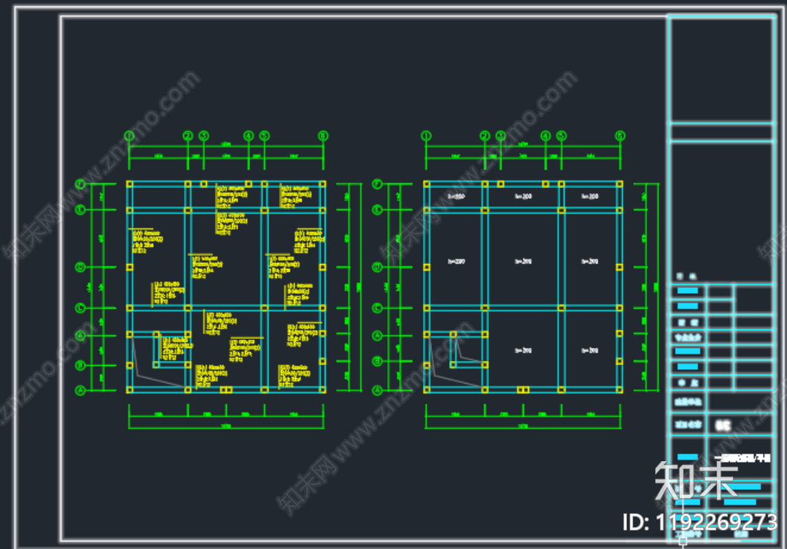 钢结构cad施工图下载【ID:1192269273】