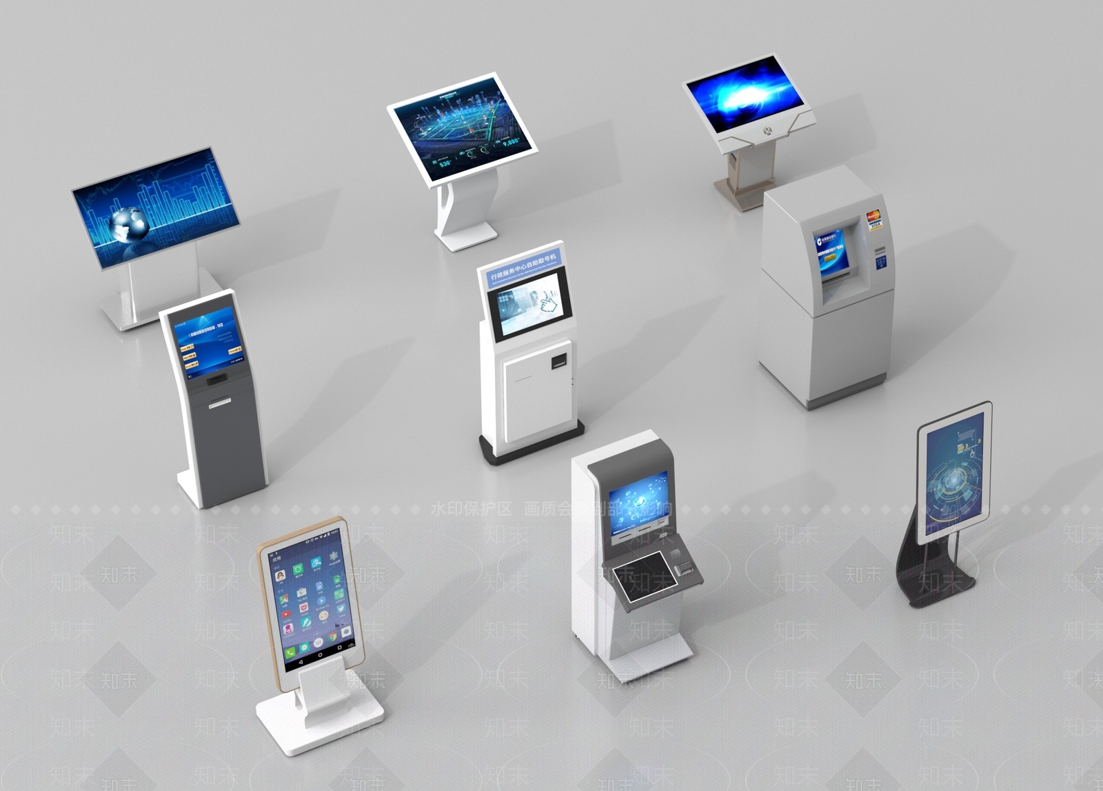 公用器材3D模型下载【ID:1192269341】