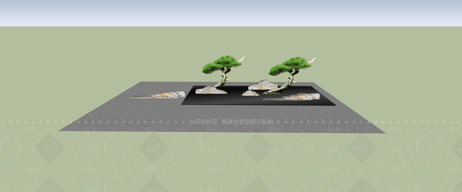 现代其他小品SU模型下载【ID:1192276875】