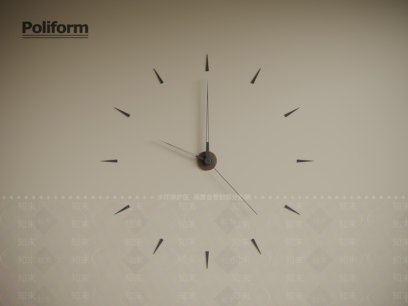钟表3D模型下载【ID:1192280965】