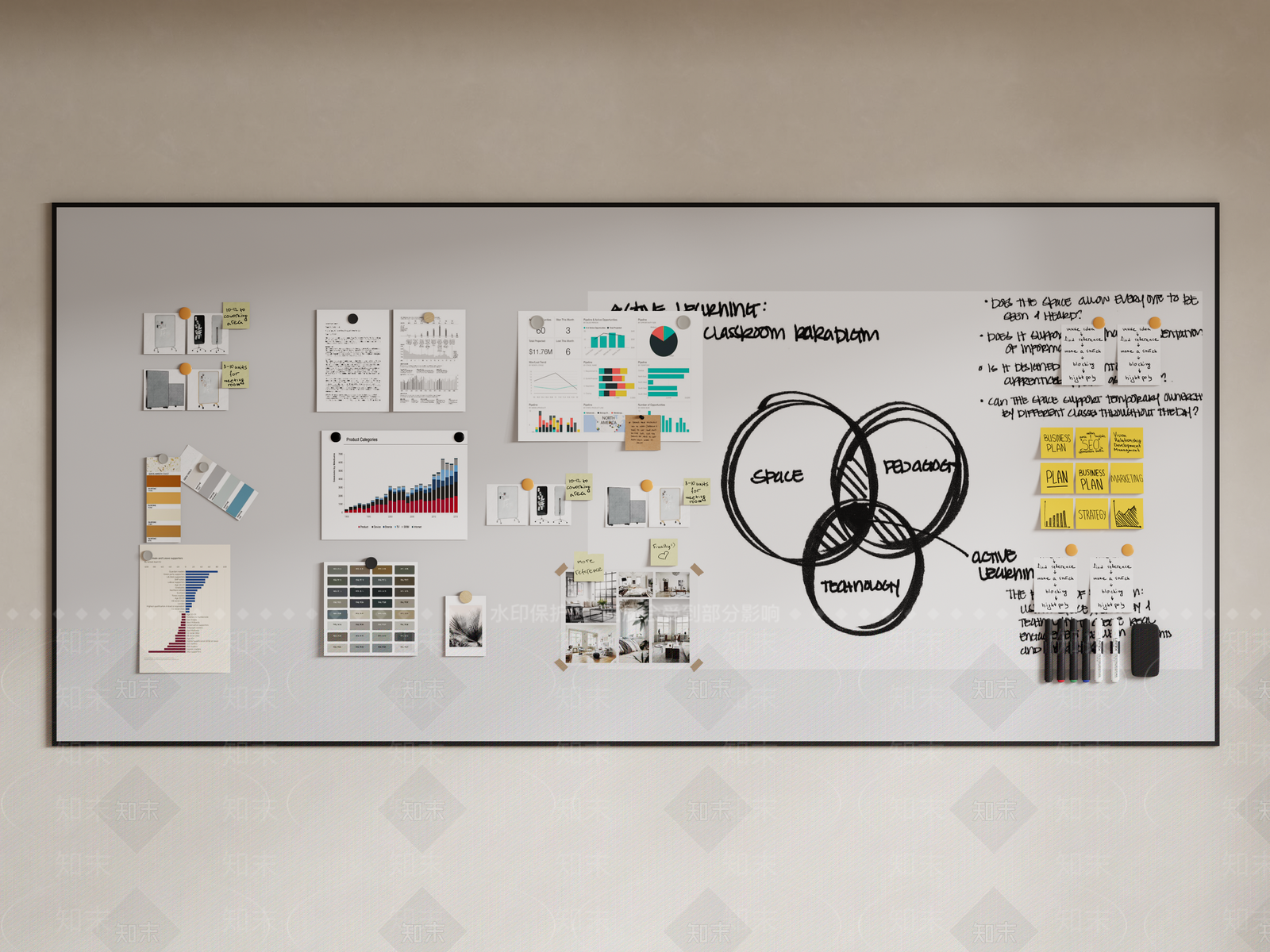 其他办公用品SU模型下载【ID:1192295915】